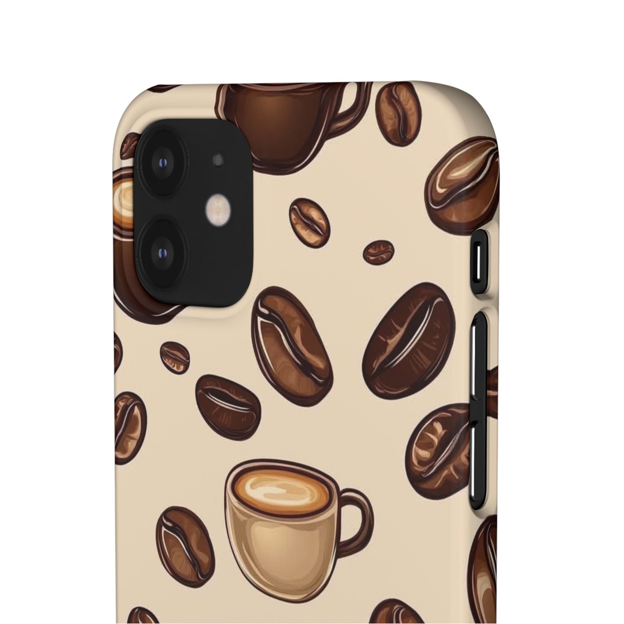 Coffee Lover Snap Cases - Cute Coffee-Themed Phone Cover for Baristas, Gifts for Coffee Enthusiasts, Fall Decor, Unique Phone Accessory