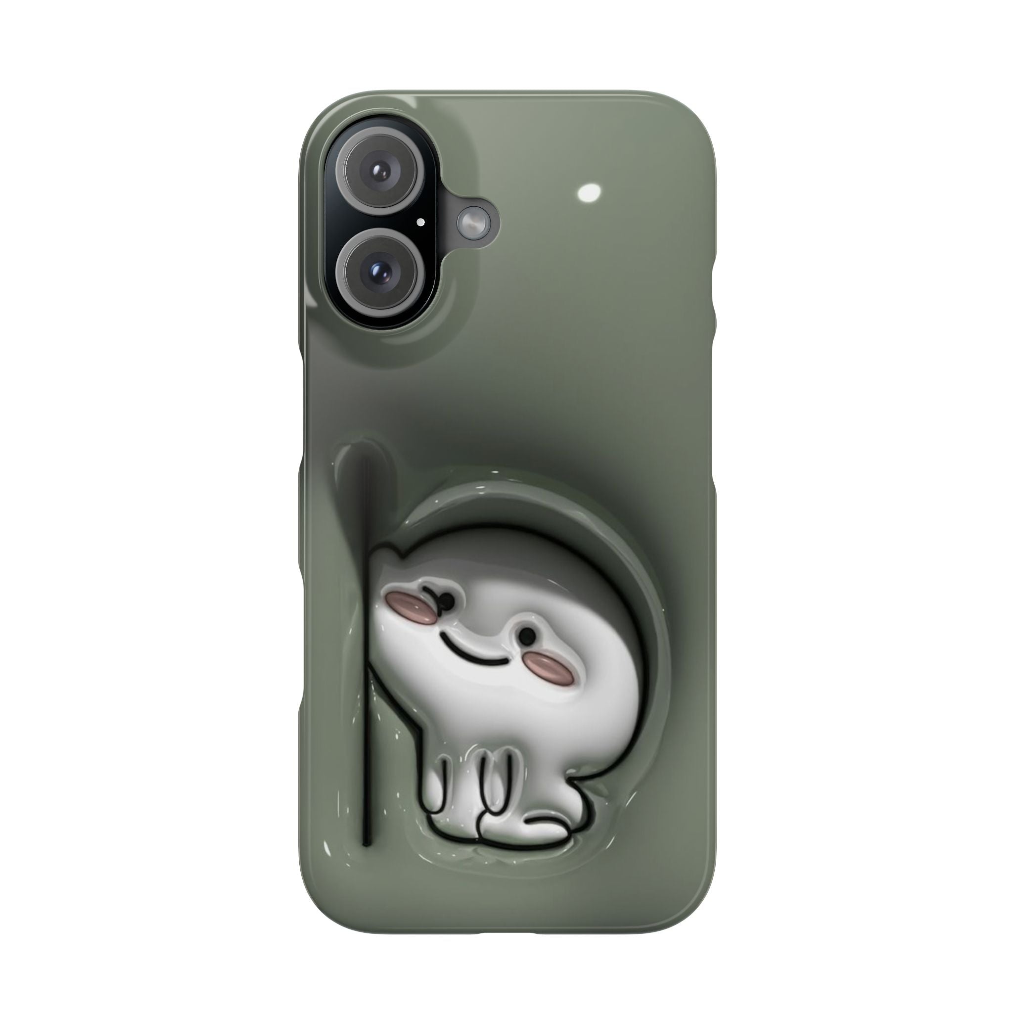 Cute Character Slim Phone Case | Whimsical Protection for Phones | Aesthetic Gift for Teens | Adorable Accessories | Trendy Tech Cases