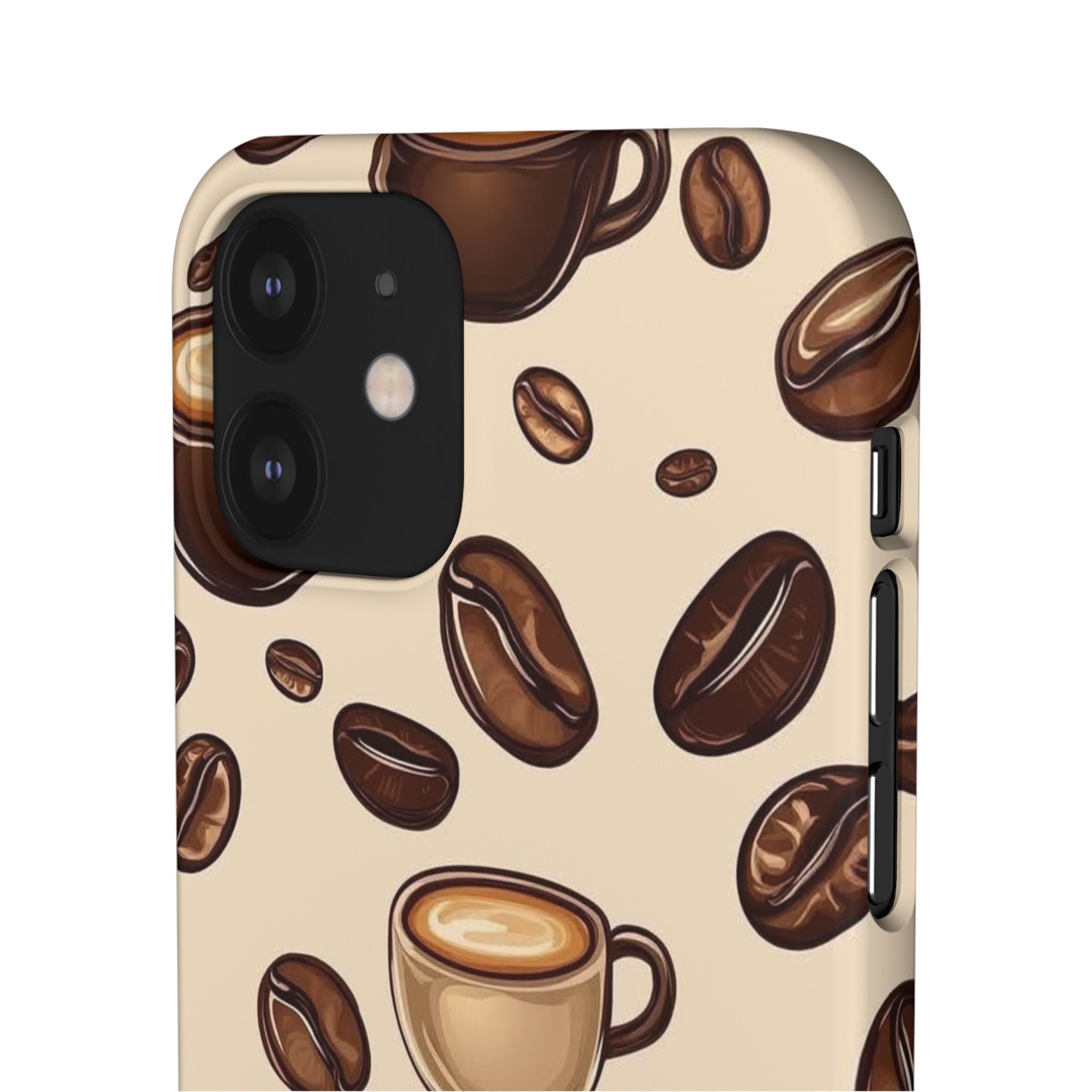 Coffee Lover Snap Cases - Cute Coffee-Themed Phone Cover for Baristas, Gifts for Coffee Enthusiasts, Fall Decor, Unique Phone Accessory