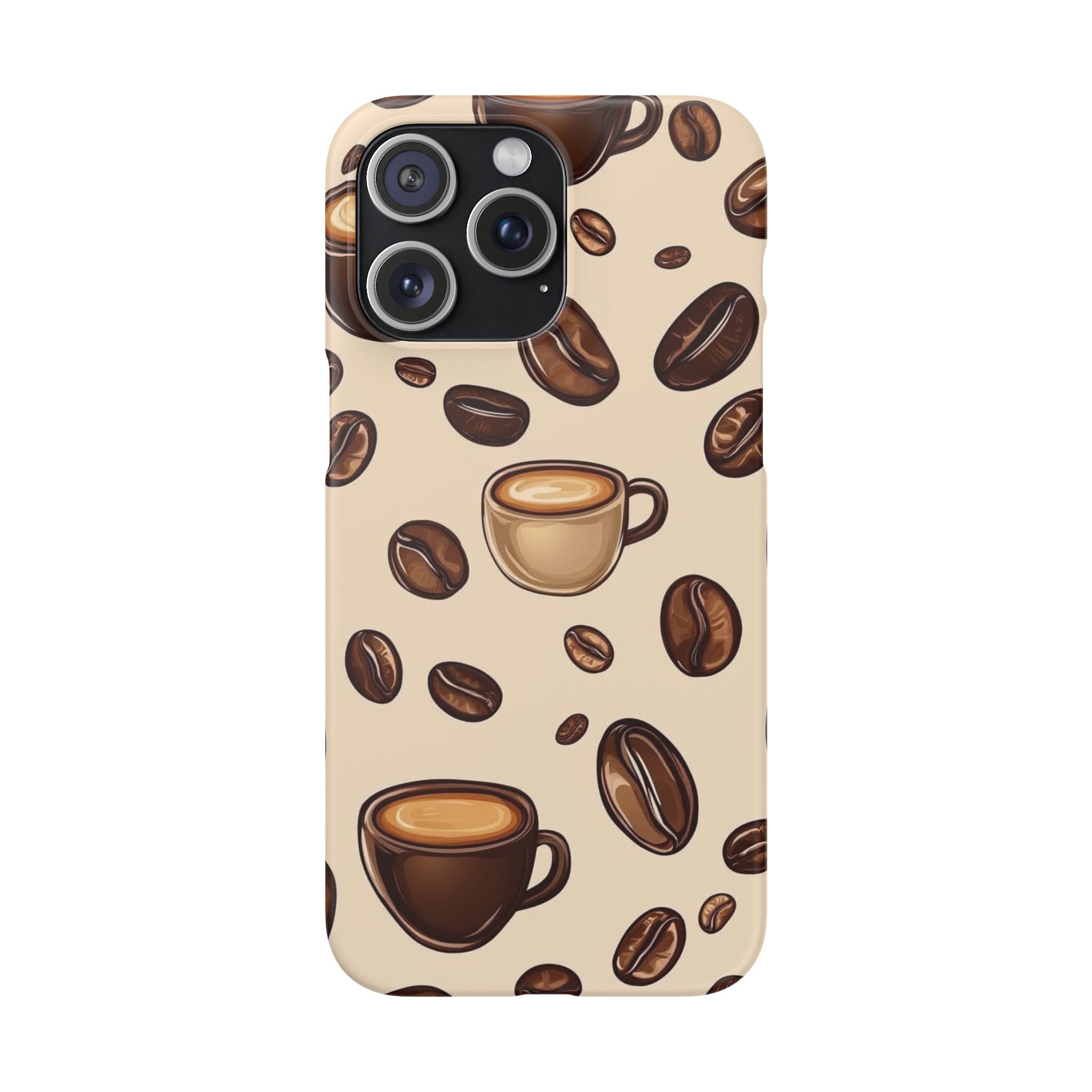 Coffee Lover Snap Cases - Cute Coffee-Themed Phone Cover for Baristas, Gifts for Coffee Enthusiasts, Fall Decor, Unique Phone Accessory