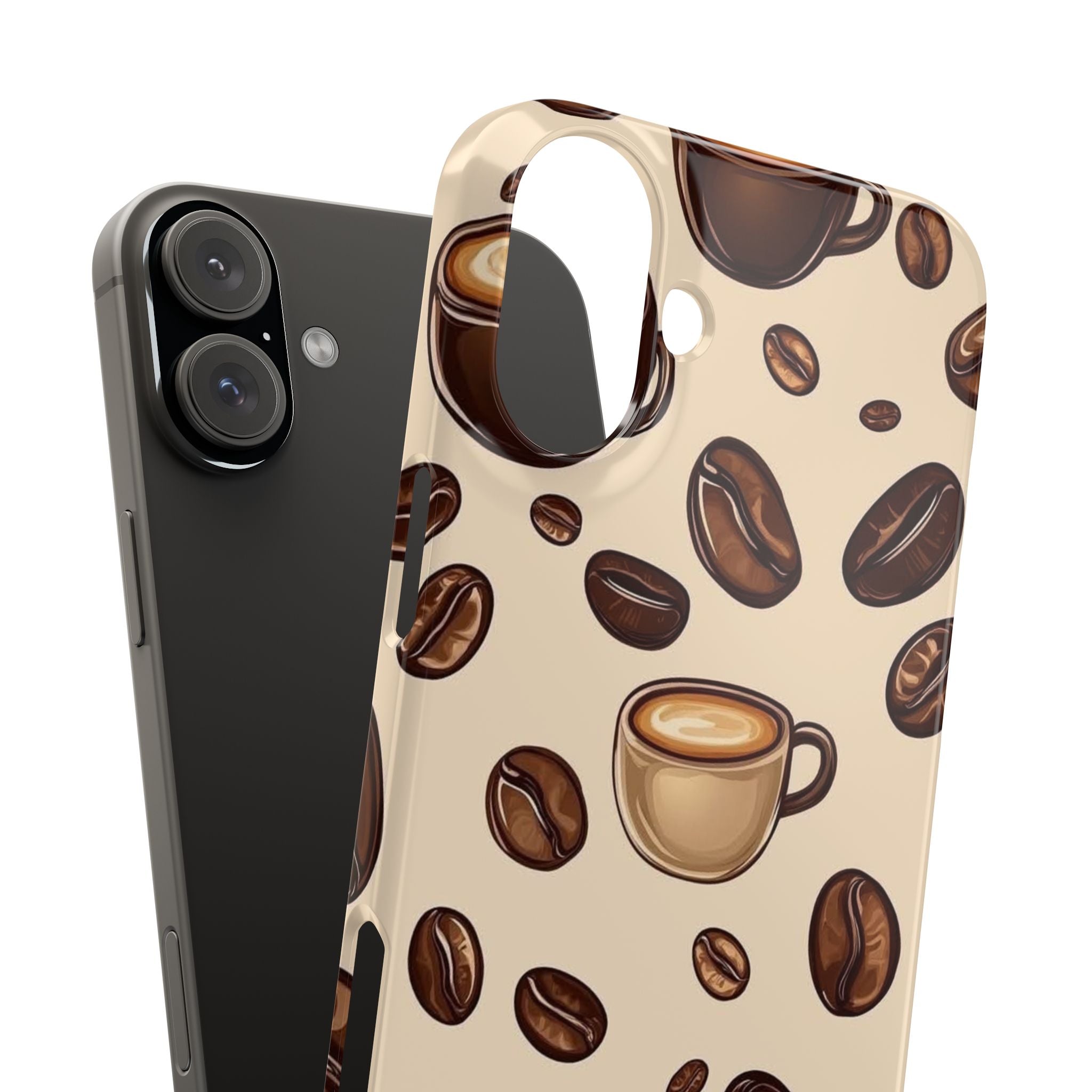 Coffee Lover Snap Cases - Cute Coffee-Themed Phone Cover for Baristas, Gifts for Coffee Enthusiasts, Fall Decor, Unique Phone Accessory
