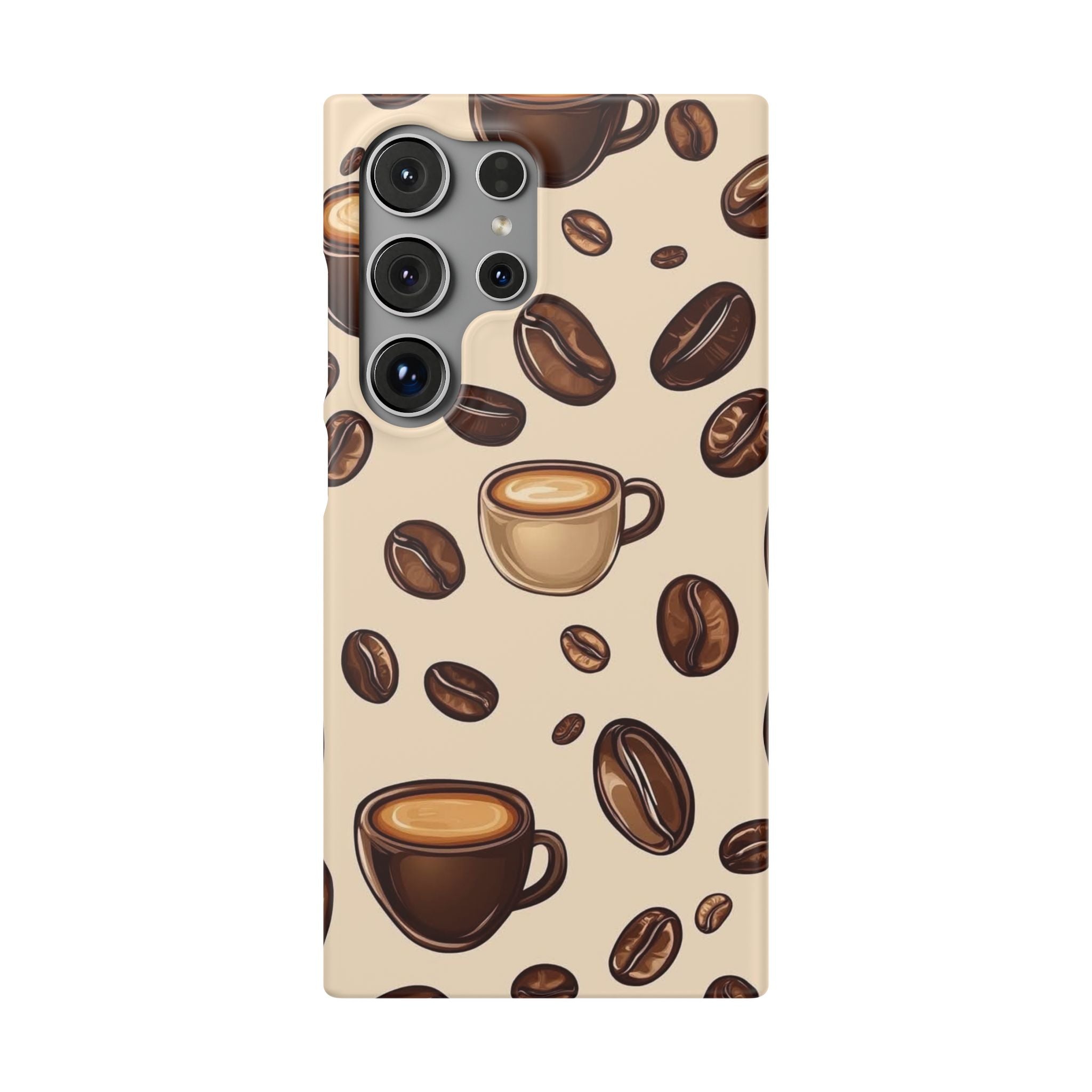 Coffee Lover Snap Cases - Cute Coffee-Themed Phone Cover for Baristas, Gifts for Coffee Enthusiasts, Fall Decor, Unique Phone Accessory