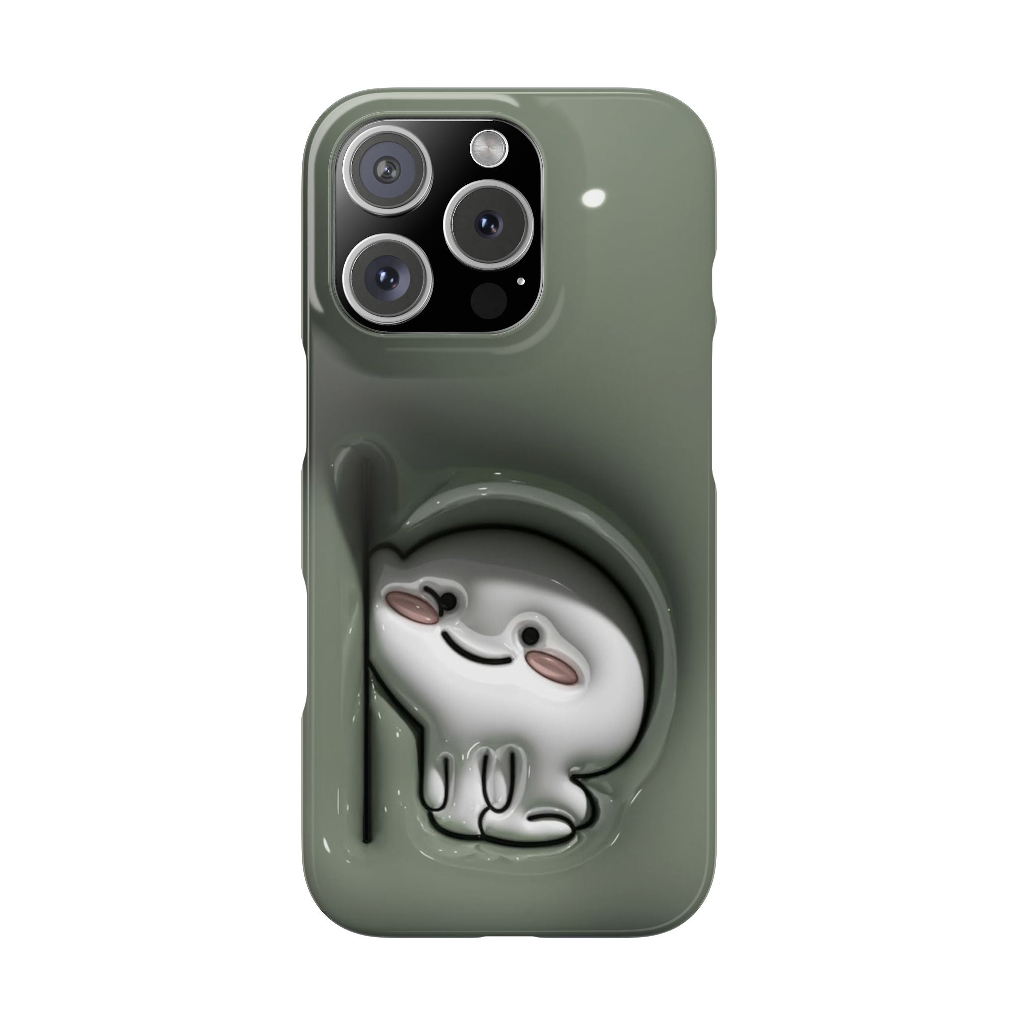 Cute Character Slim Phone Case | Whimsical Protection for Phones | Aesthetic Gift for Teens | Adorable Accessories | Trendy Tech Cases