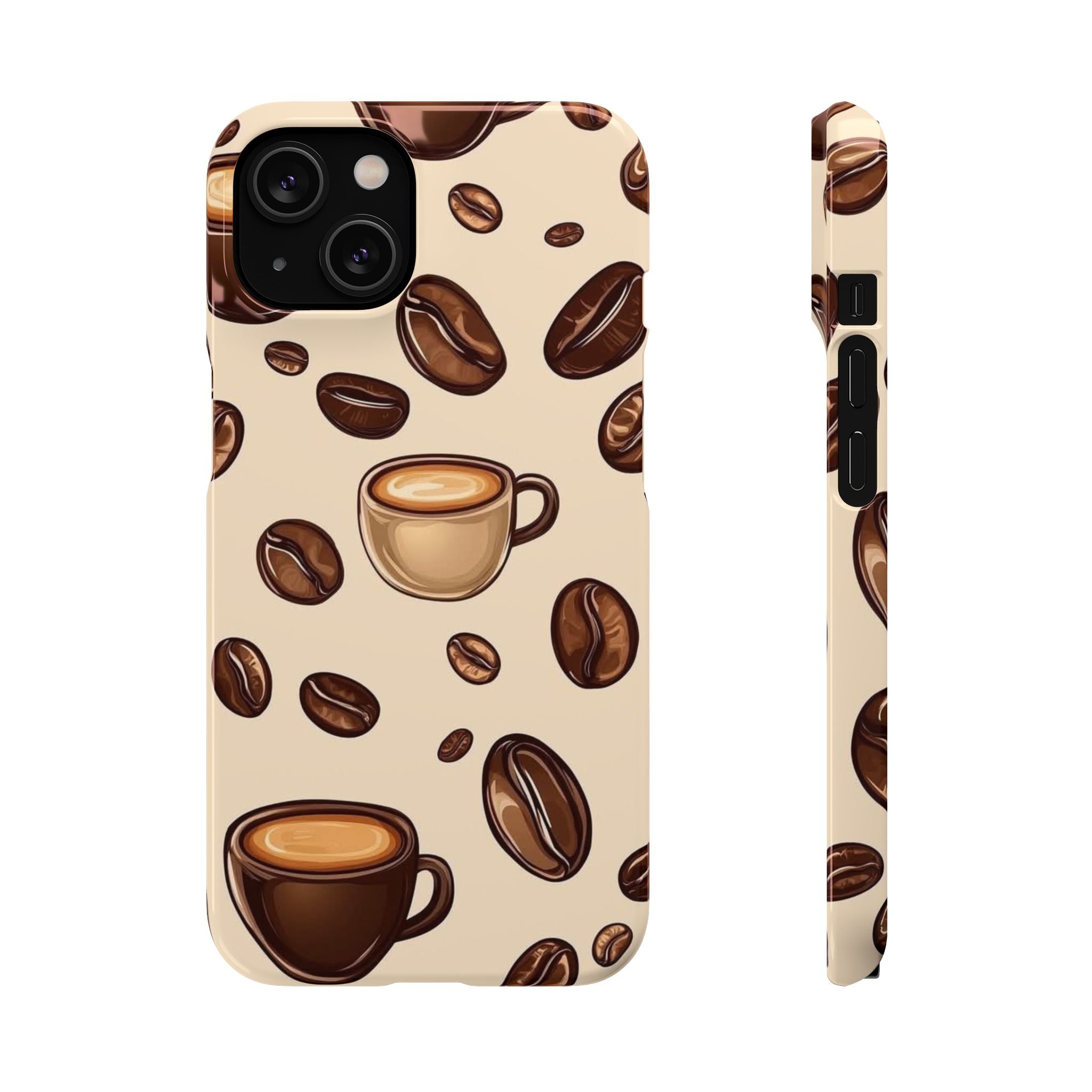 Coffee Lover Snap Cases - Cute Coffee-Themed Phone Cover for Baristas, Gifts for Coffee Enthusiasts, Fall Decor, Unique Phone Accessory
