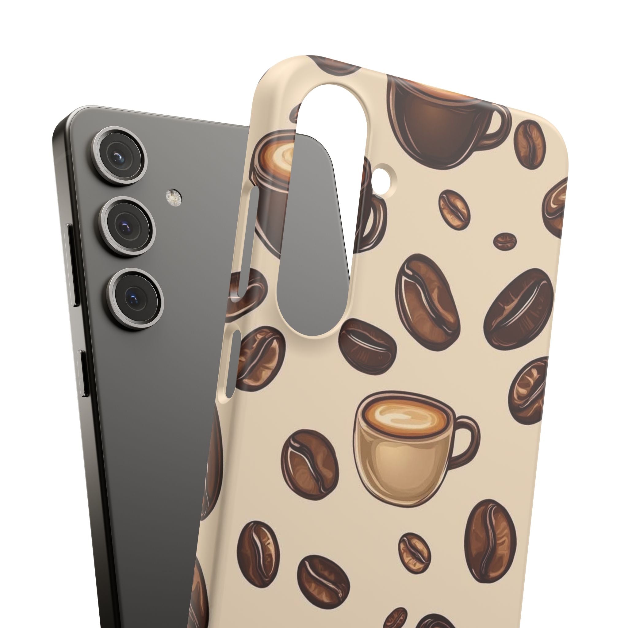 Coffee Lover Snap Cases - Cute Coffee-Themed Phone Cover for Baristas, Gifts for Coffee Enthusiasts, Fall Decor, Unique Phone Accessory
