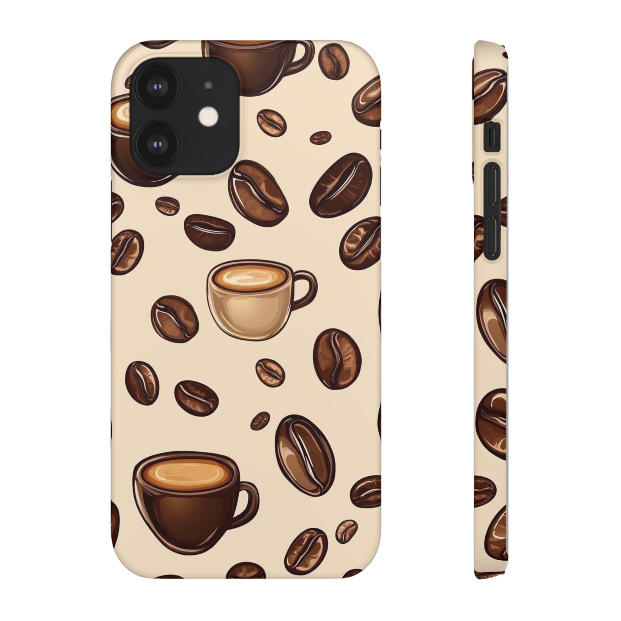 Coffee Lover Snap Cases - Cute Coffee-Themed Phone Cover for Baristas, Gifts for Coffee Enthusiasts, Fall Decor, Unique Phone Accessory