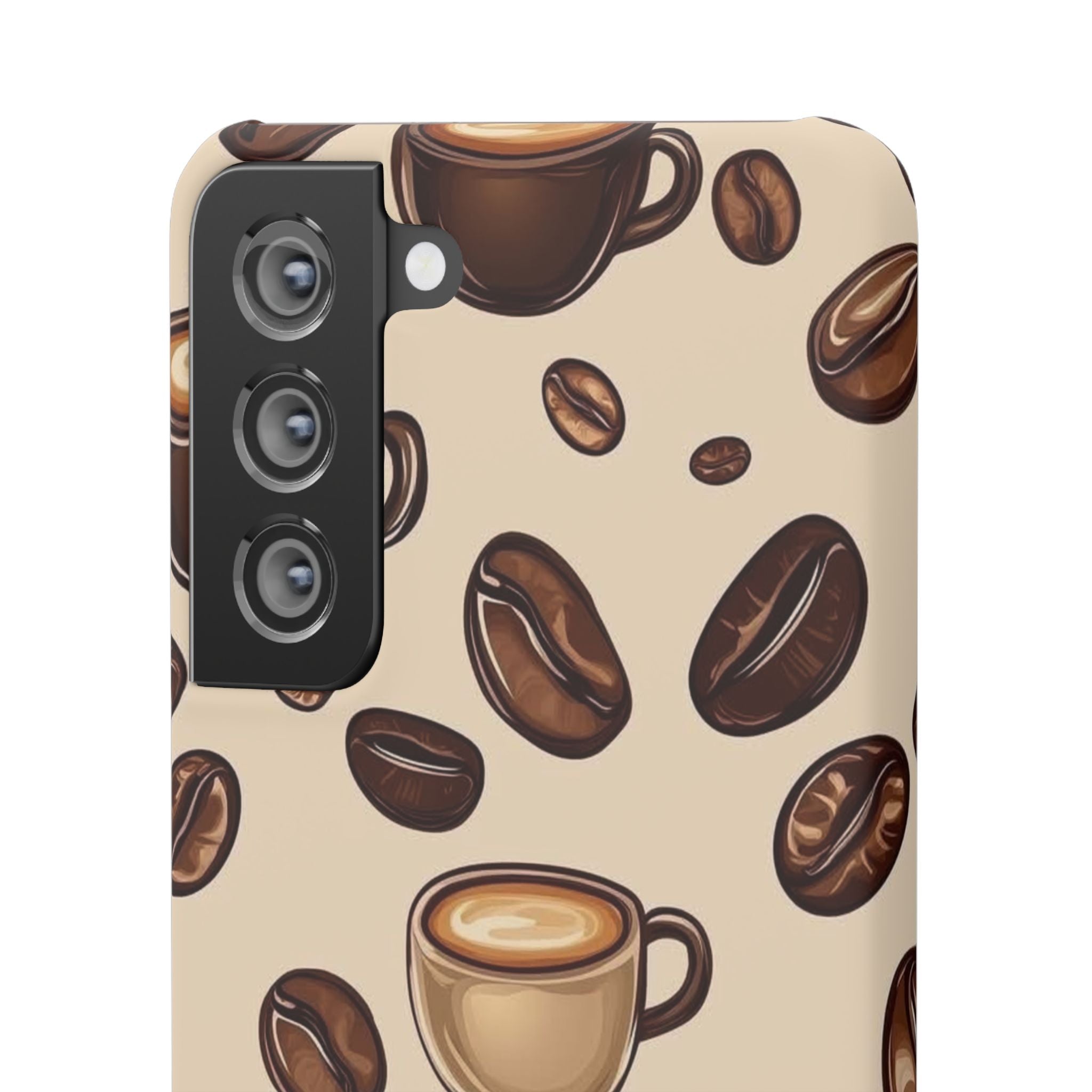 Coffee Lover Snap Cases - Cute Coffee-Themed Phone Cover for Baristas, Gifts for Coffee Enthusiasts, Fall Decor, Unique Phone Accessory