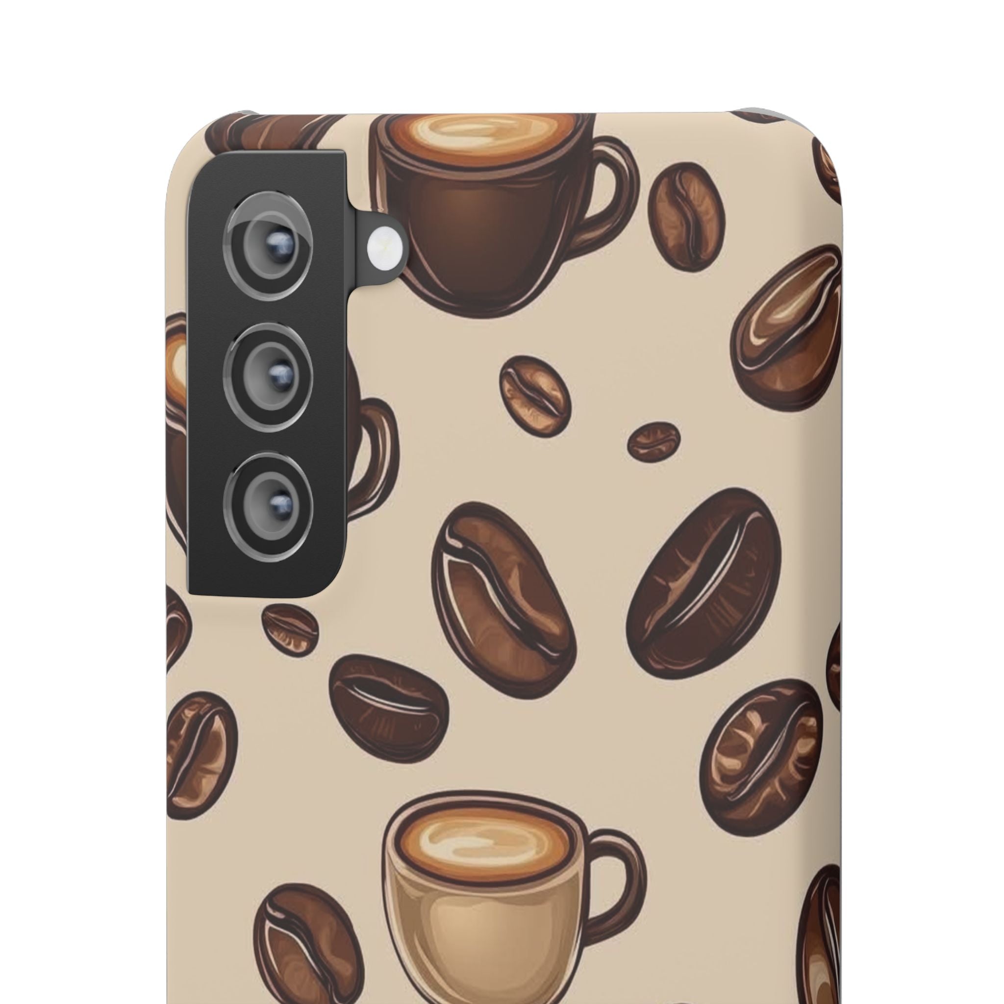 Coffee Lover Snap Cases - Cute Coffee-Themed Phone Cover for Baristas, Gifts for Coffee Enthusiasts, Fall Decor, Unique Phone Accessory