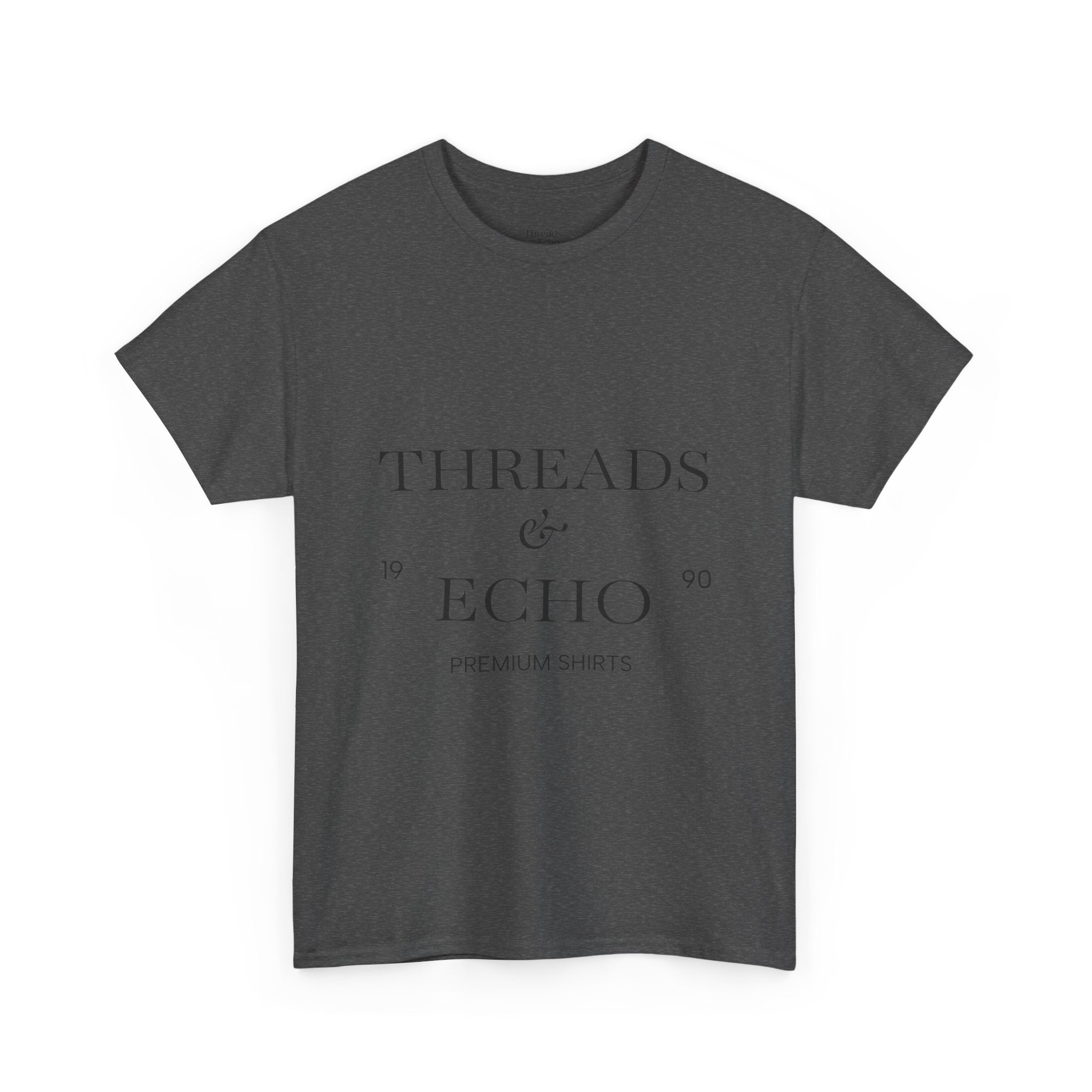 Classic Graphic Tee, Casual Everyday Wear, Unisex Cotton Shirt, Gift for Her/Him, Trendy Streetwear, Birthday/Anniversary/Graduation Gift - Threads & Echo