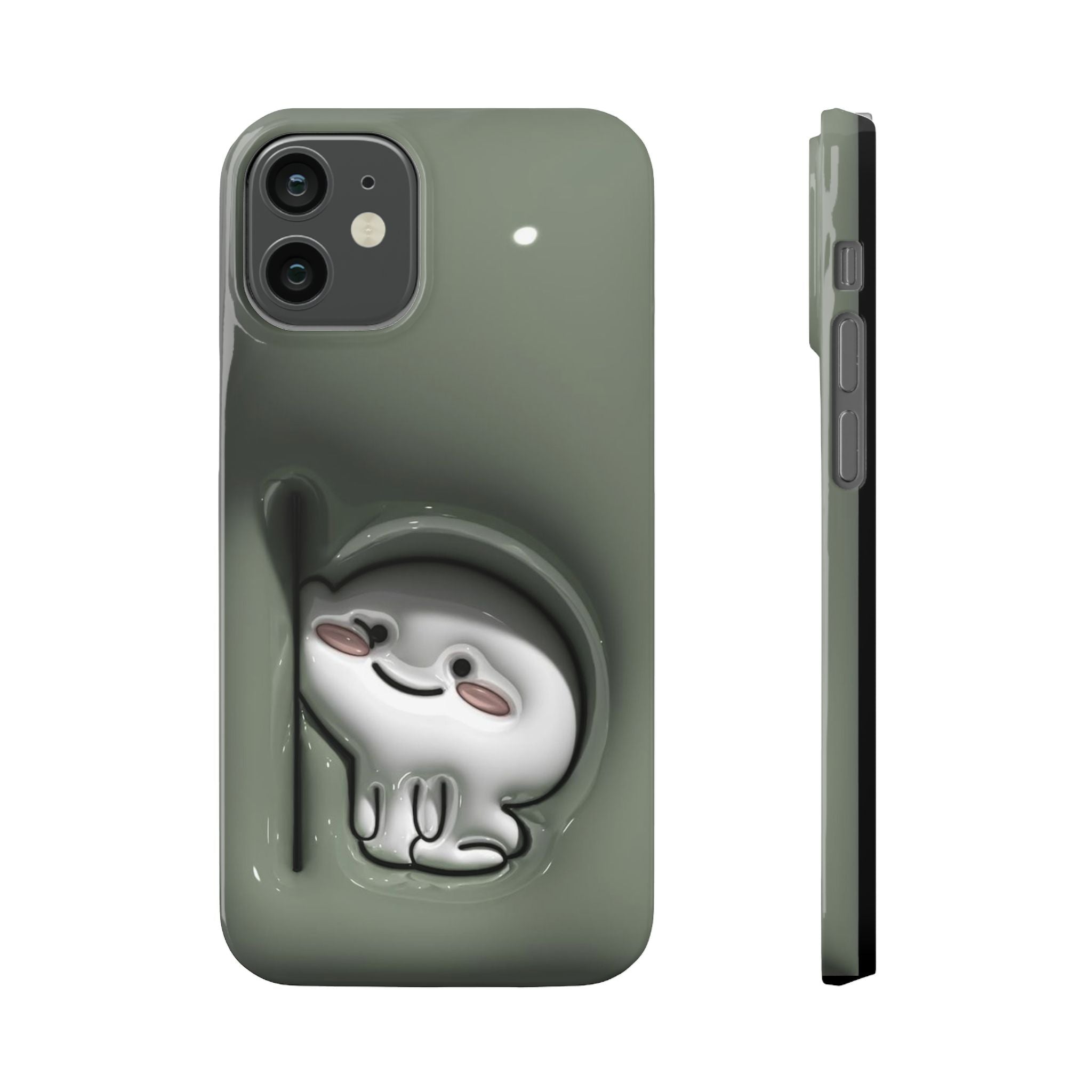 Cute Character Slim Phone Case | Whimsical Protection for Phones | Aesthetic Gift for Teens | Adorable Accessories | Trendy Tech Cases