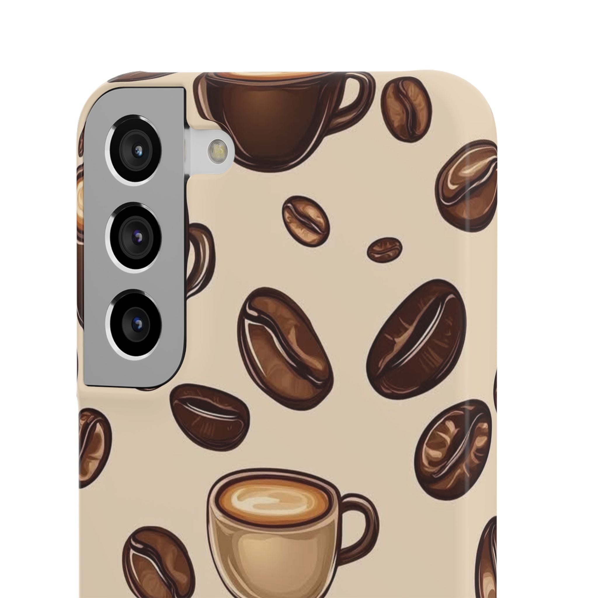 Coffee Lover Snap Cases - Cute Coffee-Themed Phone Cover for Baristas, Gifts for Coffee Enthusiasts, Fall Decor, Unique Phone Accessory