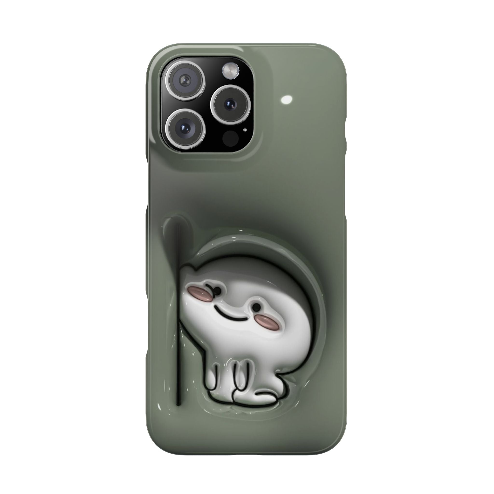 Cute Character Slim Phone Case | Whimsical Protection for Phones | Aesthetic Gift for Teens | Adorable Accessories | Trendy Tech Cases