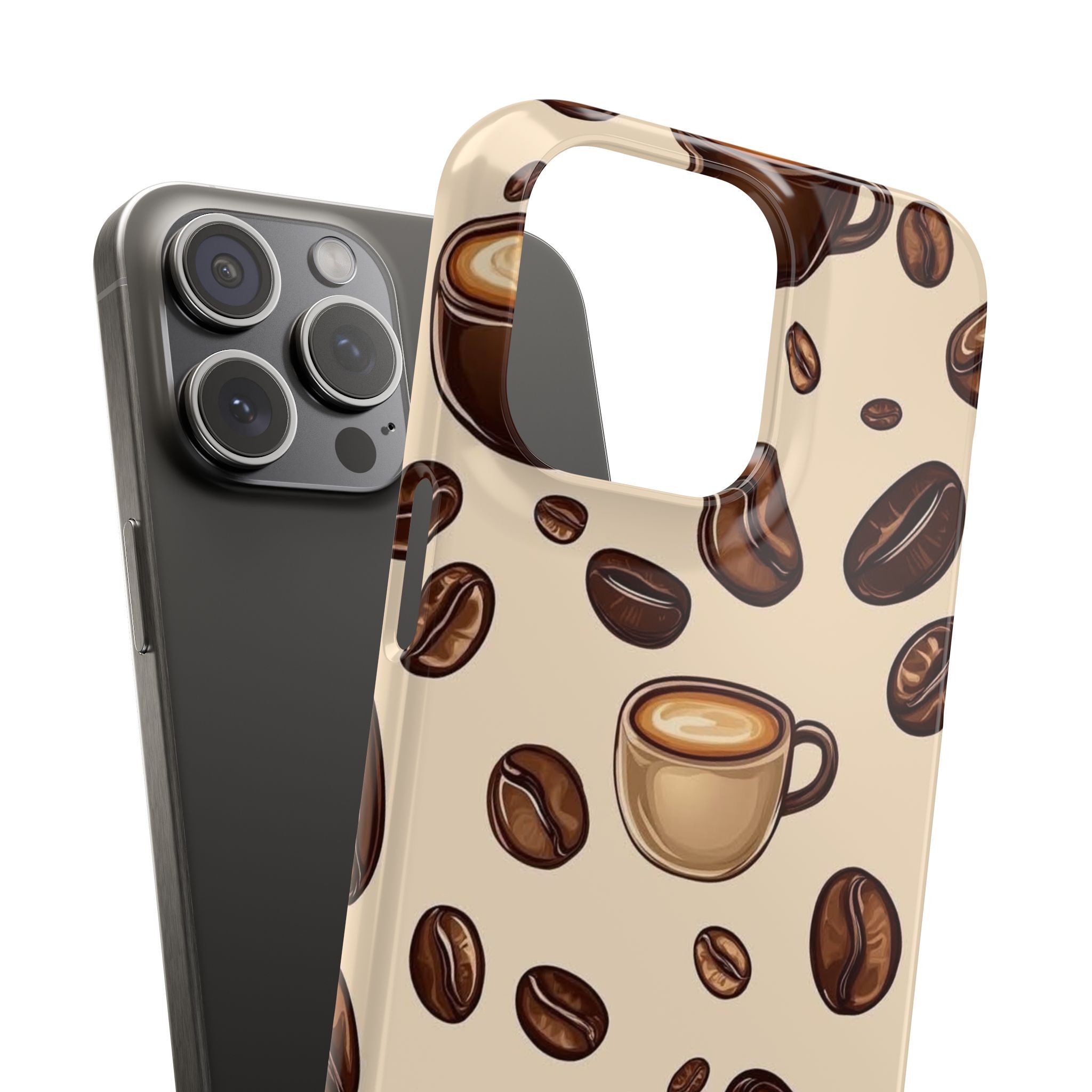 Coffee Lover Snap Cases - Cute Coffee-Themed Phone Cover for Baristas, Gifts for Coffee Enthusiasts, Fall Decor, Unique Phone Accessory