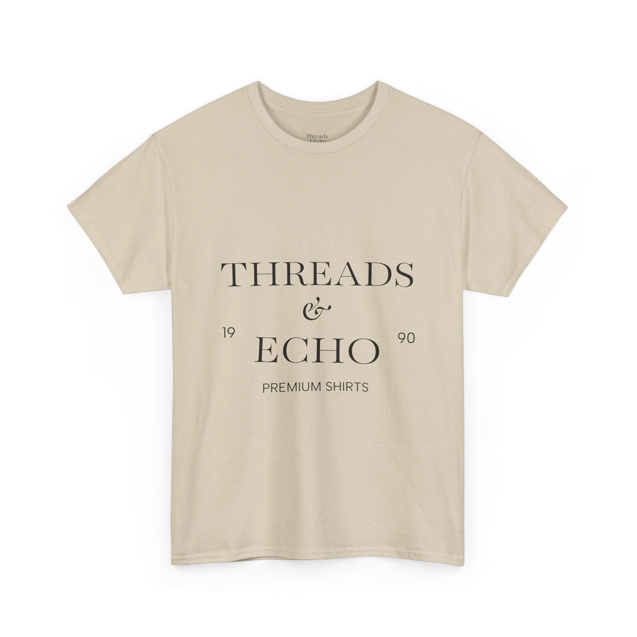 Classic Graphic Tee, Casual Everyday Wear, Unisex Cotton Shirt, Gift for Her/Him, Trendy Streetwear, Birthday/Anniversary/Graduation Gift - Threads & Echo