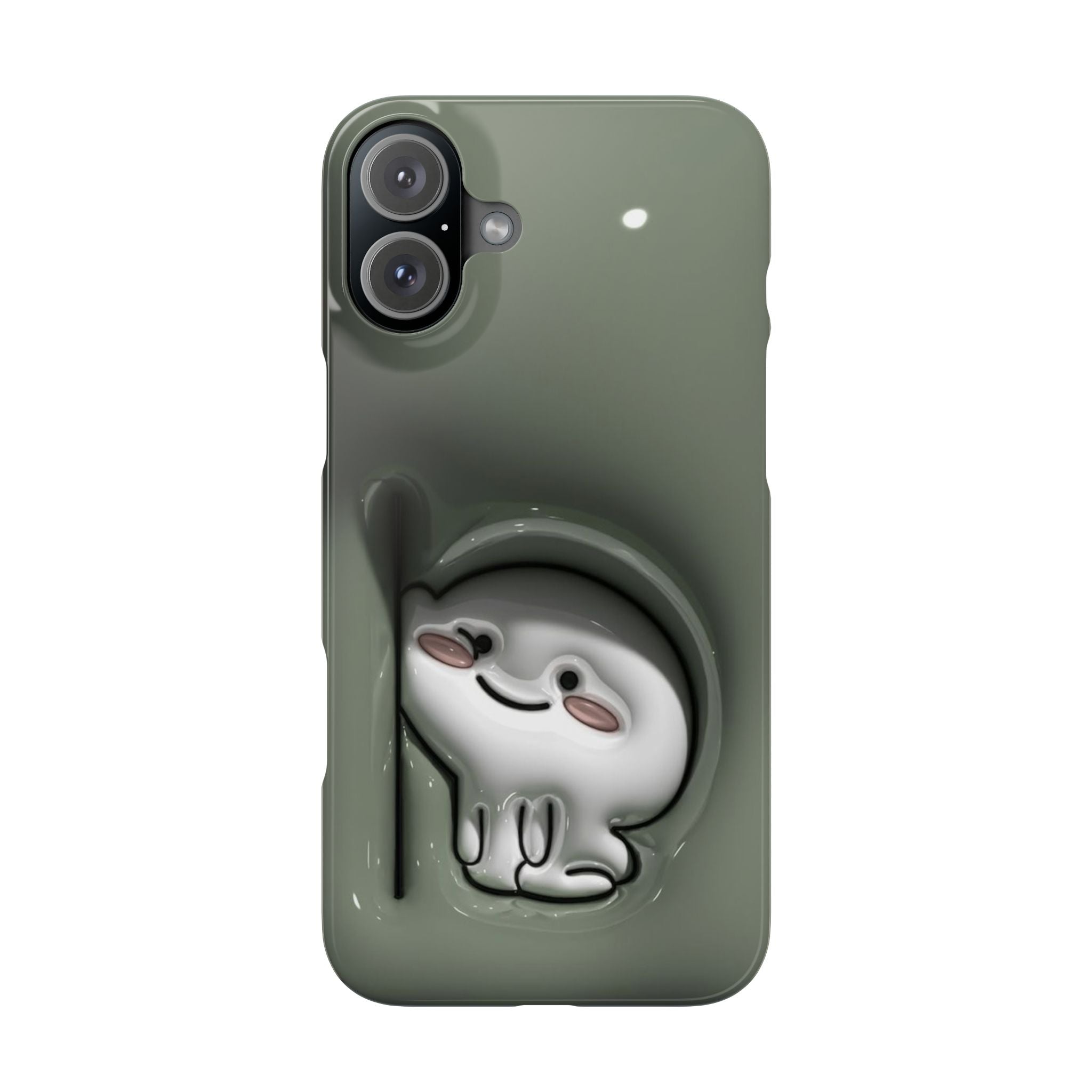 Cute Character Slim Phone Case | Whimsical Protection for Phones | Aesthetic Gift for Teens | Adorable Accessories | Trendy Tech Cases