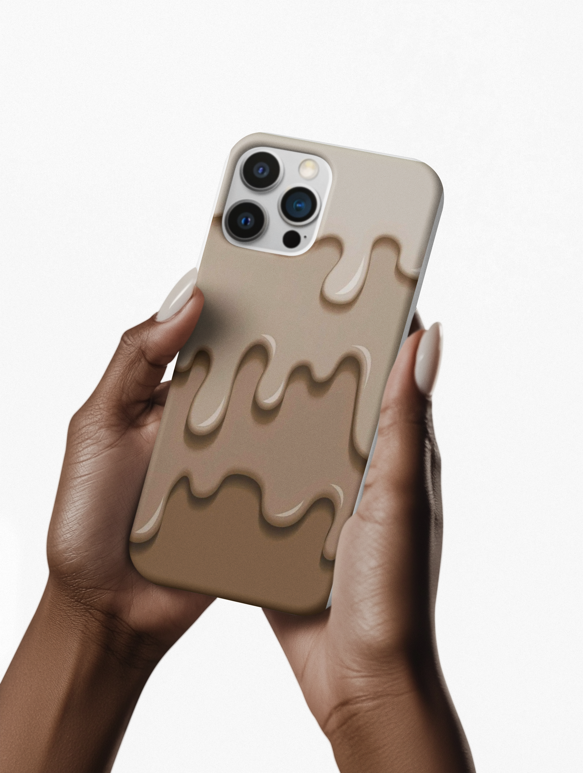 Chocolate Drip Magnetic Phone Case - Unique Sweet Design, Impact Resistant, Cute Gift for All Ages, Cozy Vibe, Cell Phone Protection