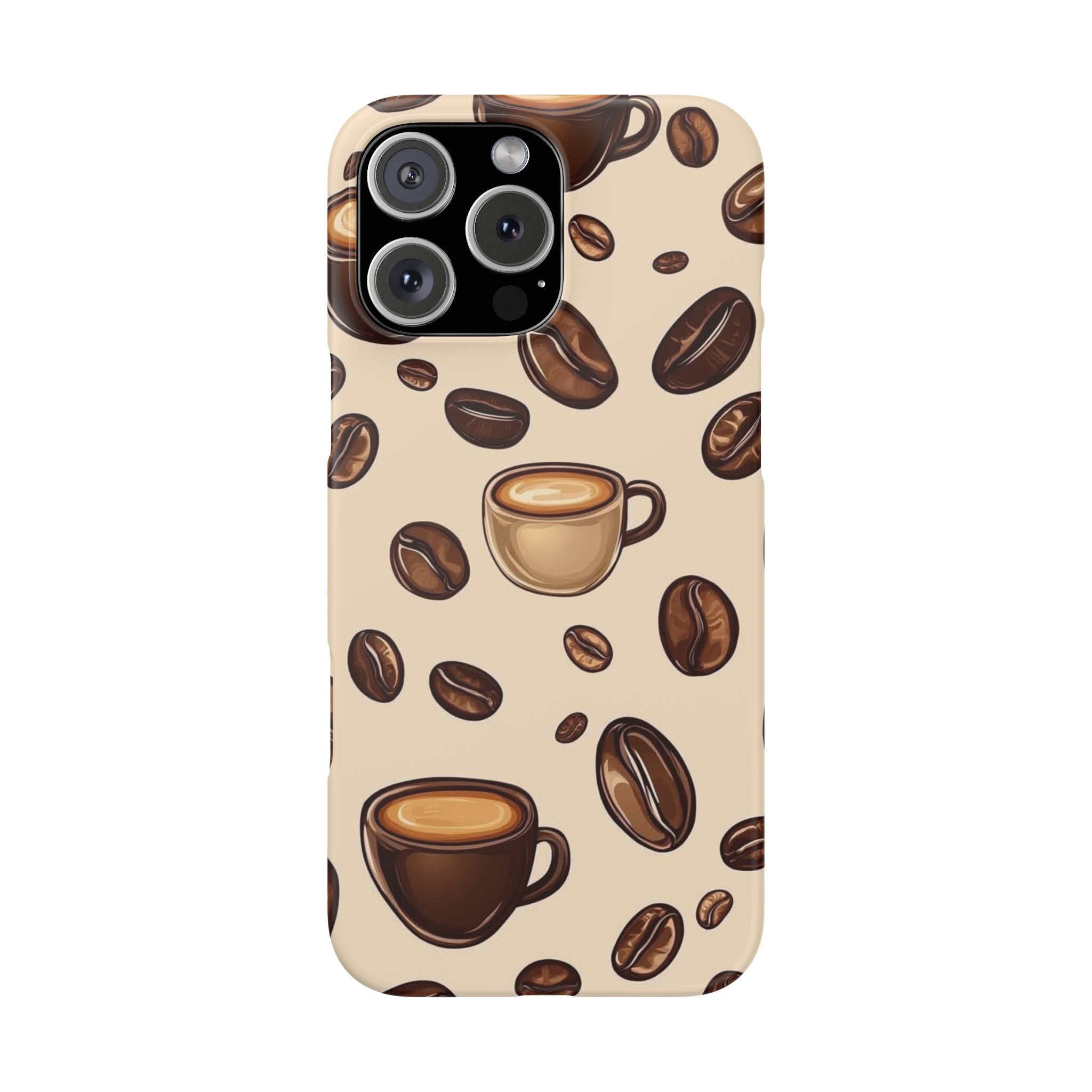 Coffee Lover Snap Cases - Cute Coffee-Themed Phone Cover for Baristas, Gifts for Coffee Enthusiasts, Fall Decor, Unique Phone Accessory