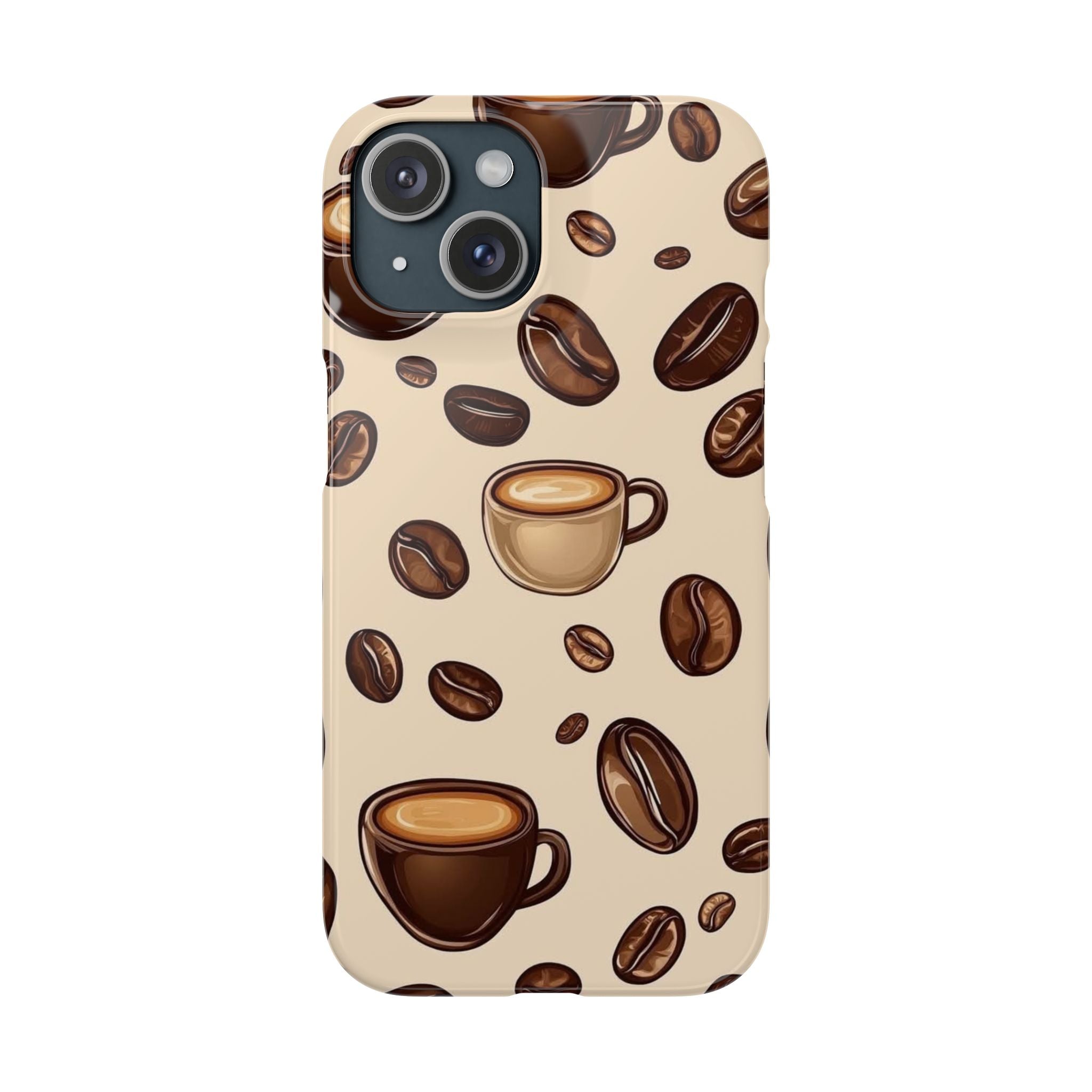 Coffee Lover Snap Cases - Cute Coffee-Themed Phone Cover for Baristas, Gifts for Coffee Enthusiasts, Fall Decor, Unique Phone Accessory