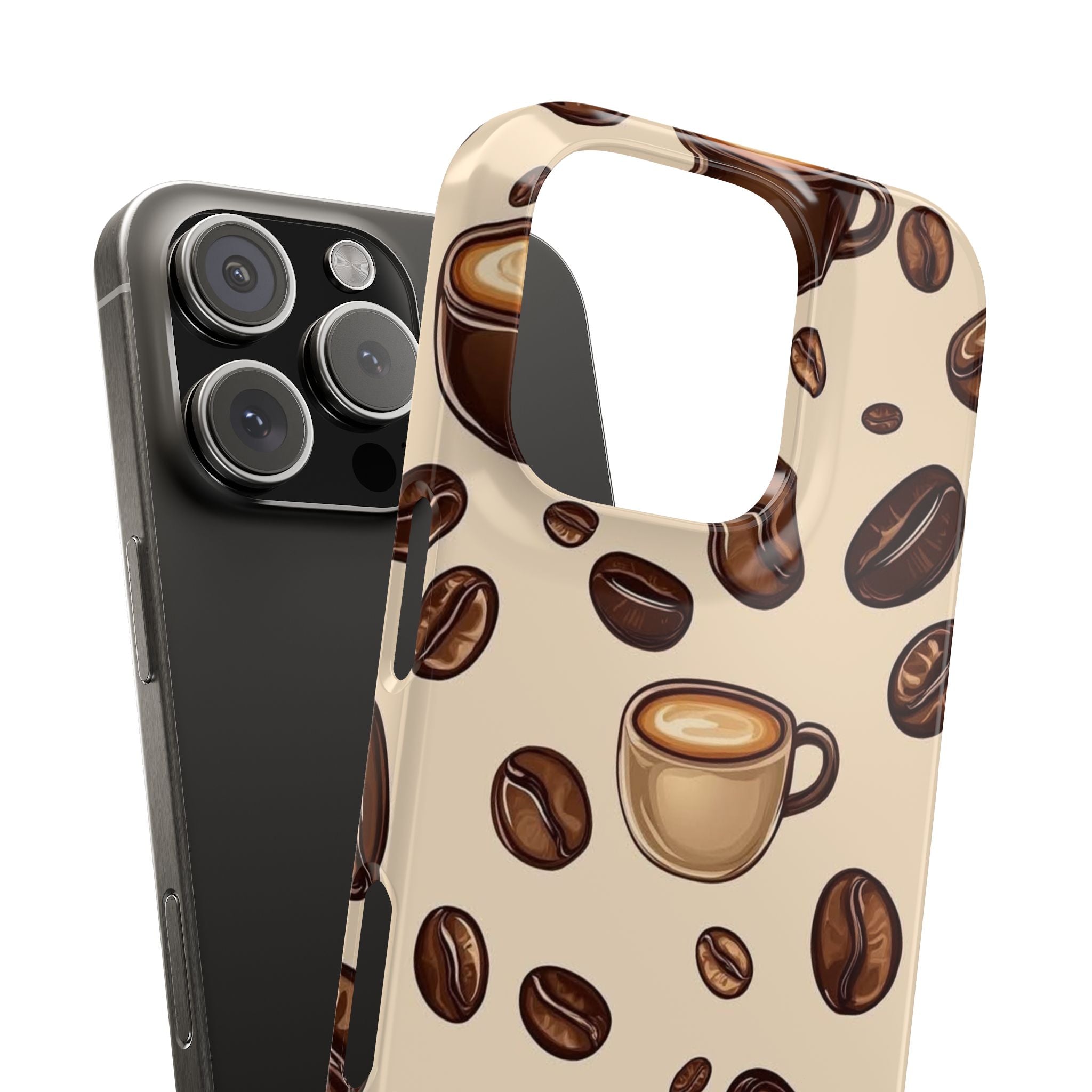 Coffee Lover Snap Cases - Cute Coffee-Themed Phone Cover for Baristas, Gifts for Coffee Enthusiasts, Fall Decor, Unique Phone Accessory