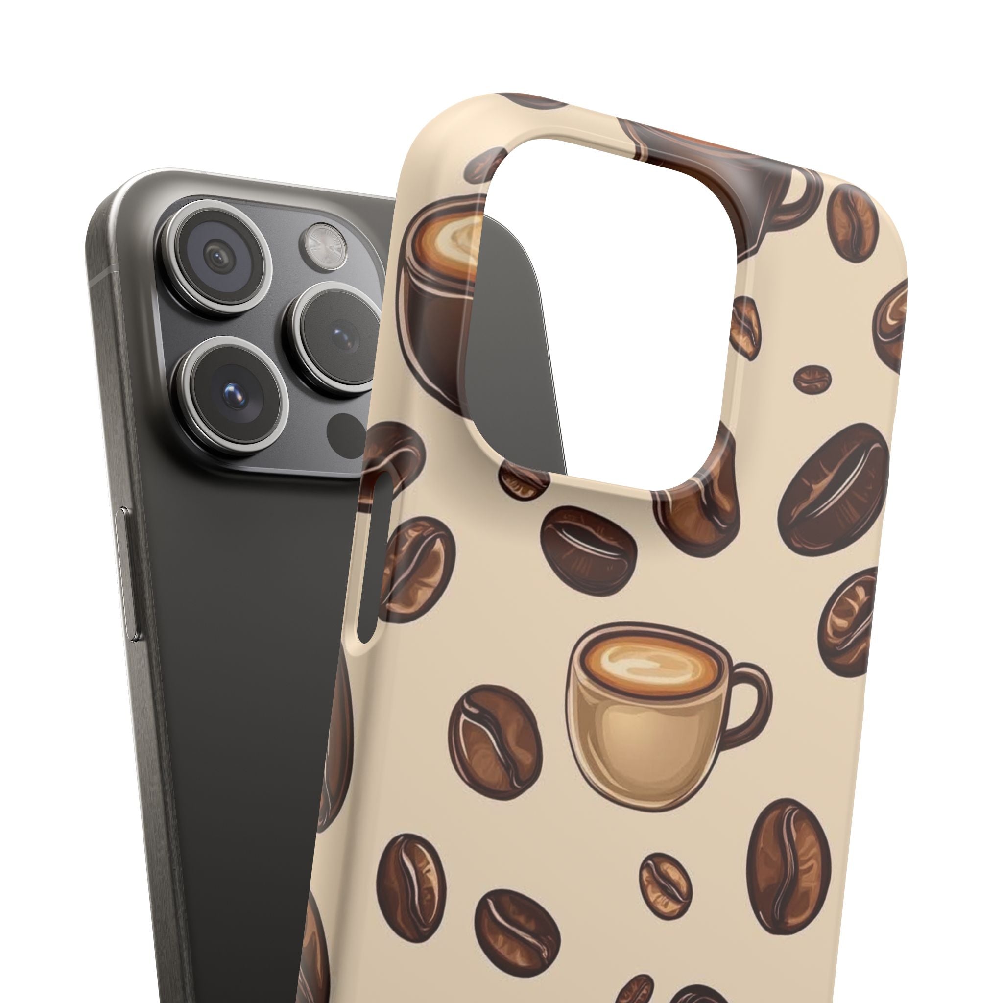 Coffee Lover Snap Cases - Cute Coffee-Themed Phone Cover for Baristas, Gifts for Coffee Enthusiasts, Fall Decor, Unique Phone Accessory