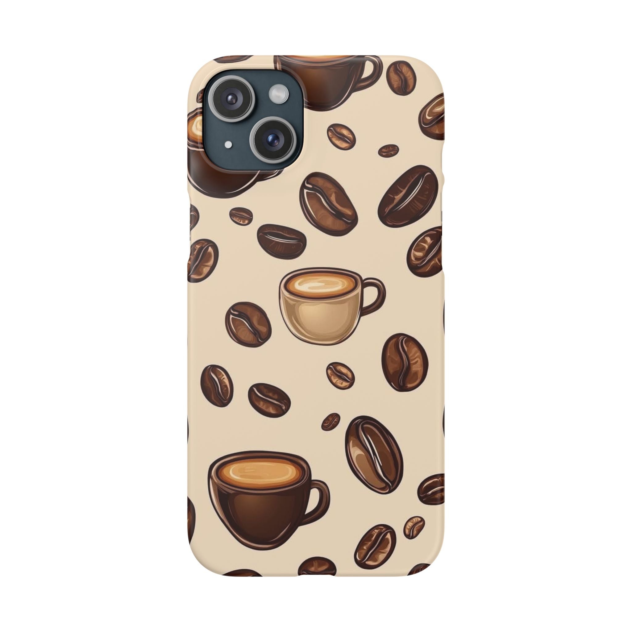 Coffee Lover Snap Cases - Cute Coffee-Themed Phone Cover for Baristas, Gifts for Coffee Enthusiasts, Fall Decor, Unique Phone Accessory