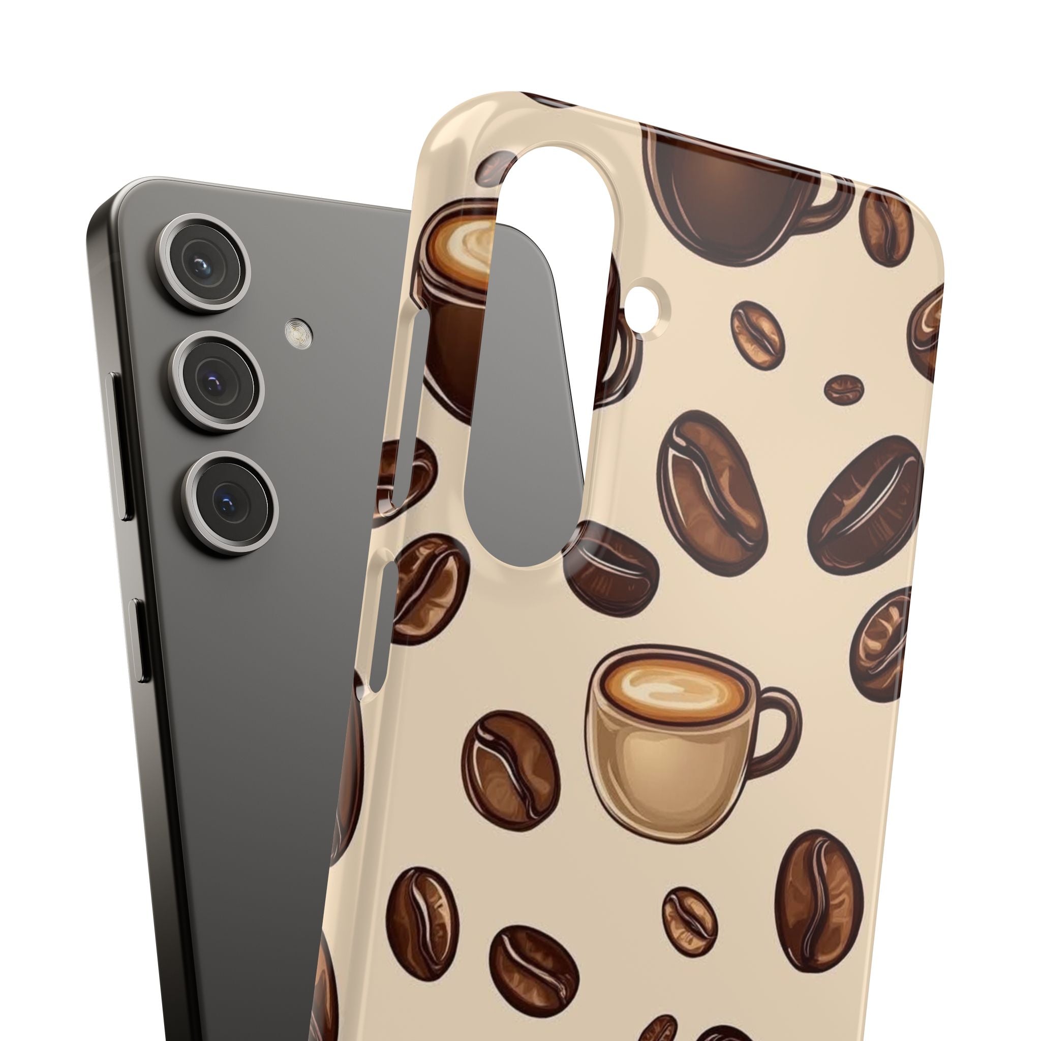 Coffee Lover Snap Cases - Cute Coffee-Themed Phone Cover for Baristas, Gifts for Coffee Enthusiasts, Fall Decor, Unique Phone Accessory