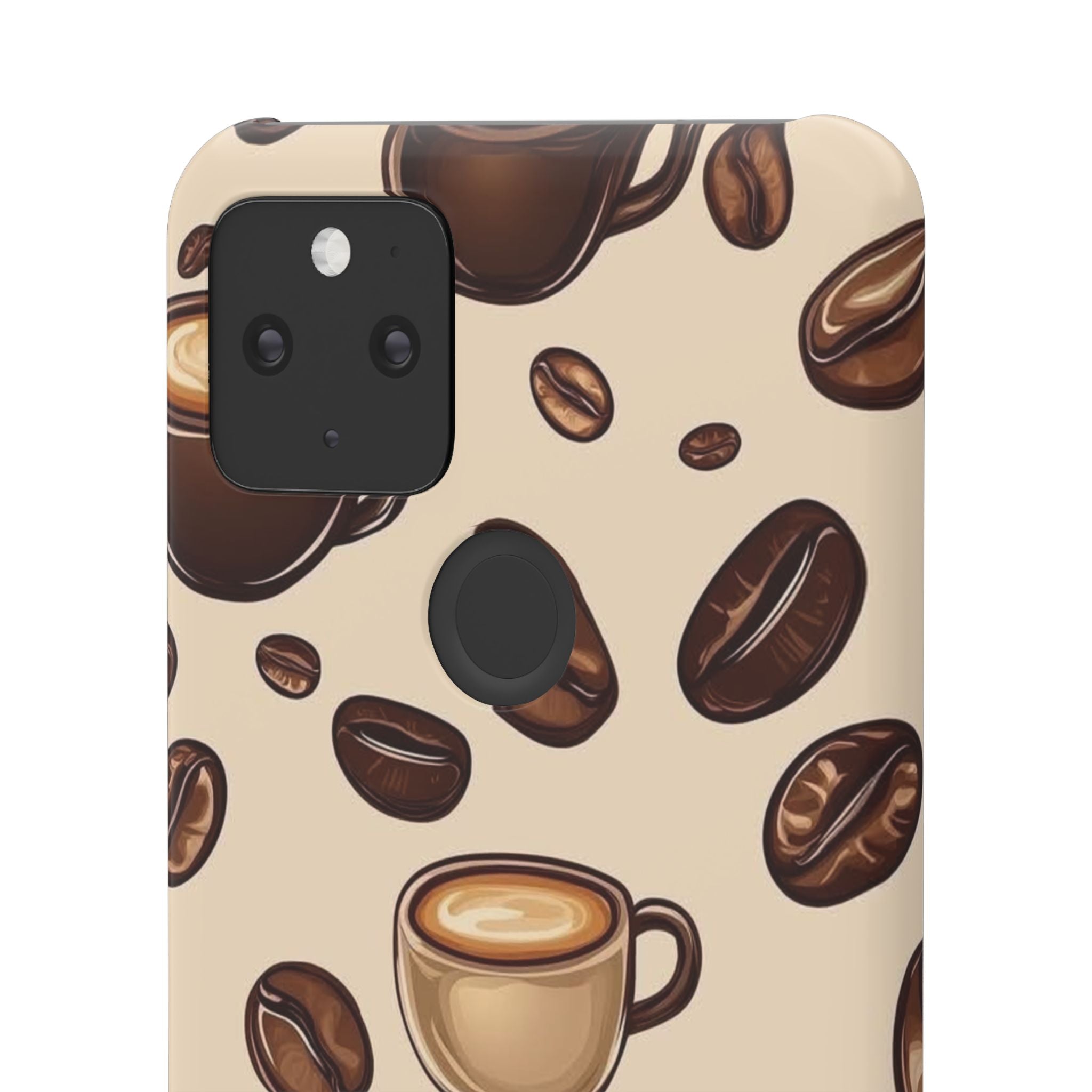 Coffee Lover Snap Cases - Cute Coffee-Themed Phone Cover for Baristas, Gifts for Coffee Enthusiasts, Fall Decor, Unique Phone Accessory