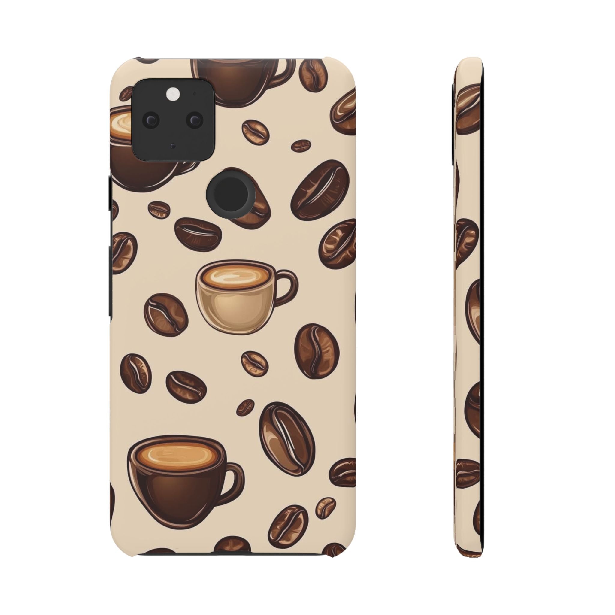 Coffee Lover Snap Cases - Cute Coffee-Themed Phone Cover for Baristas, Gifts for Coffee Enthusiasts, Fall Decor, Unique Phone Accessory