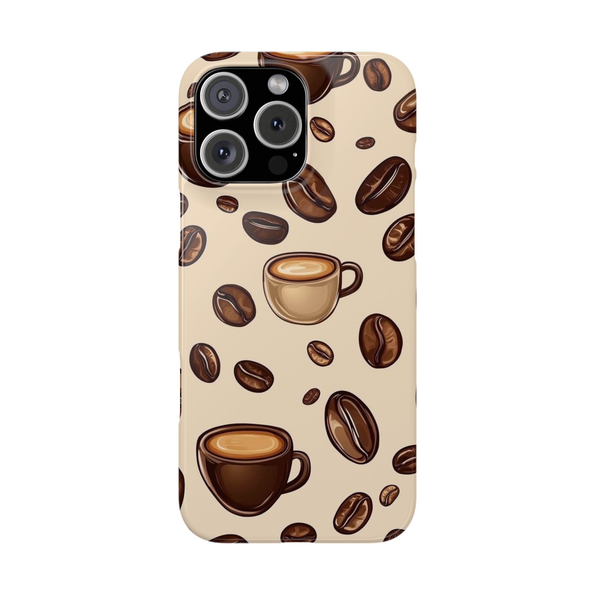 Coffee Lover Snap Cases - Cute Coffee-Themed Phone Cover for Baristas, Gifts for Coffee Enthusiasts, Fall Decor, Unique Phone Accessory