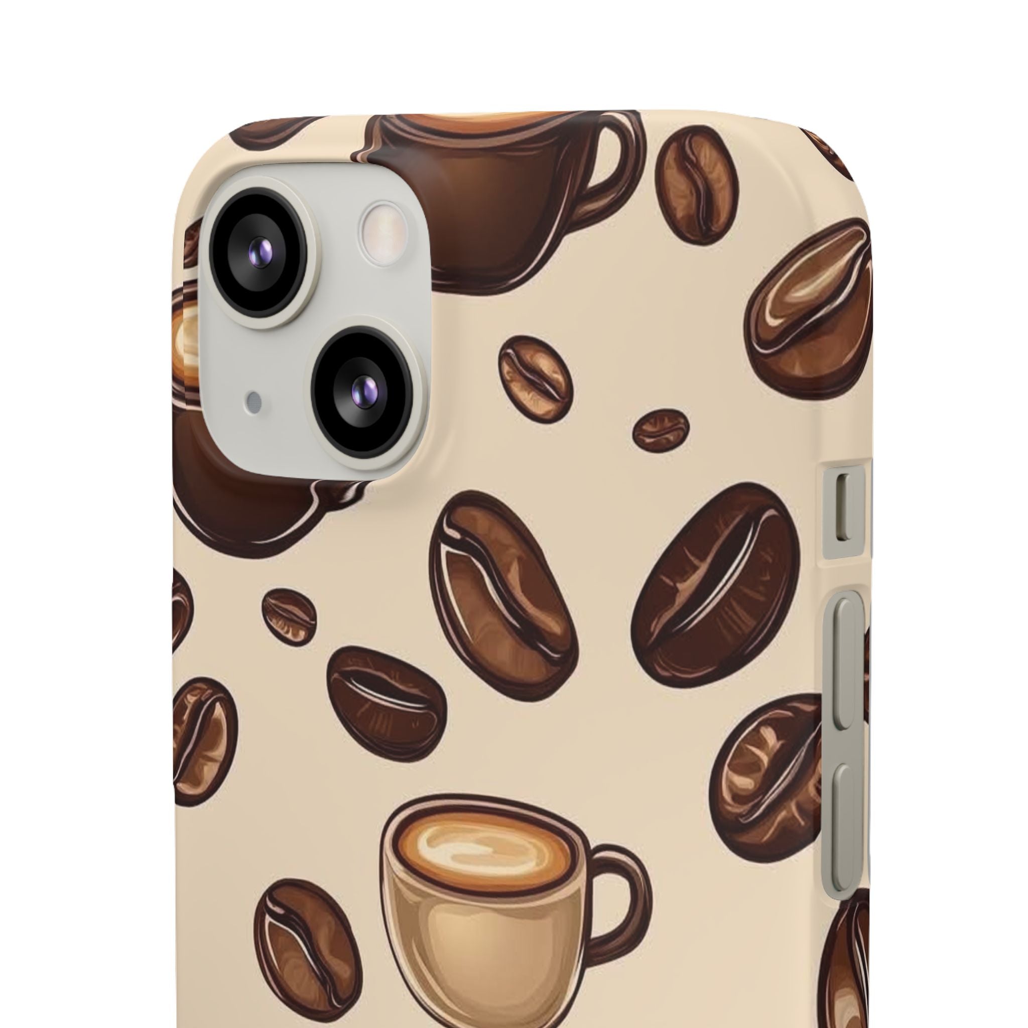 Coffee Lover Snap Cases - Cute Coffee-Themed Phone Cover for Baristas, Gifts for Coffee Enthusiasts, Fall Decor, Unique Phone Accessory
