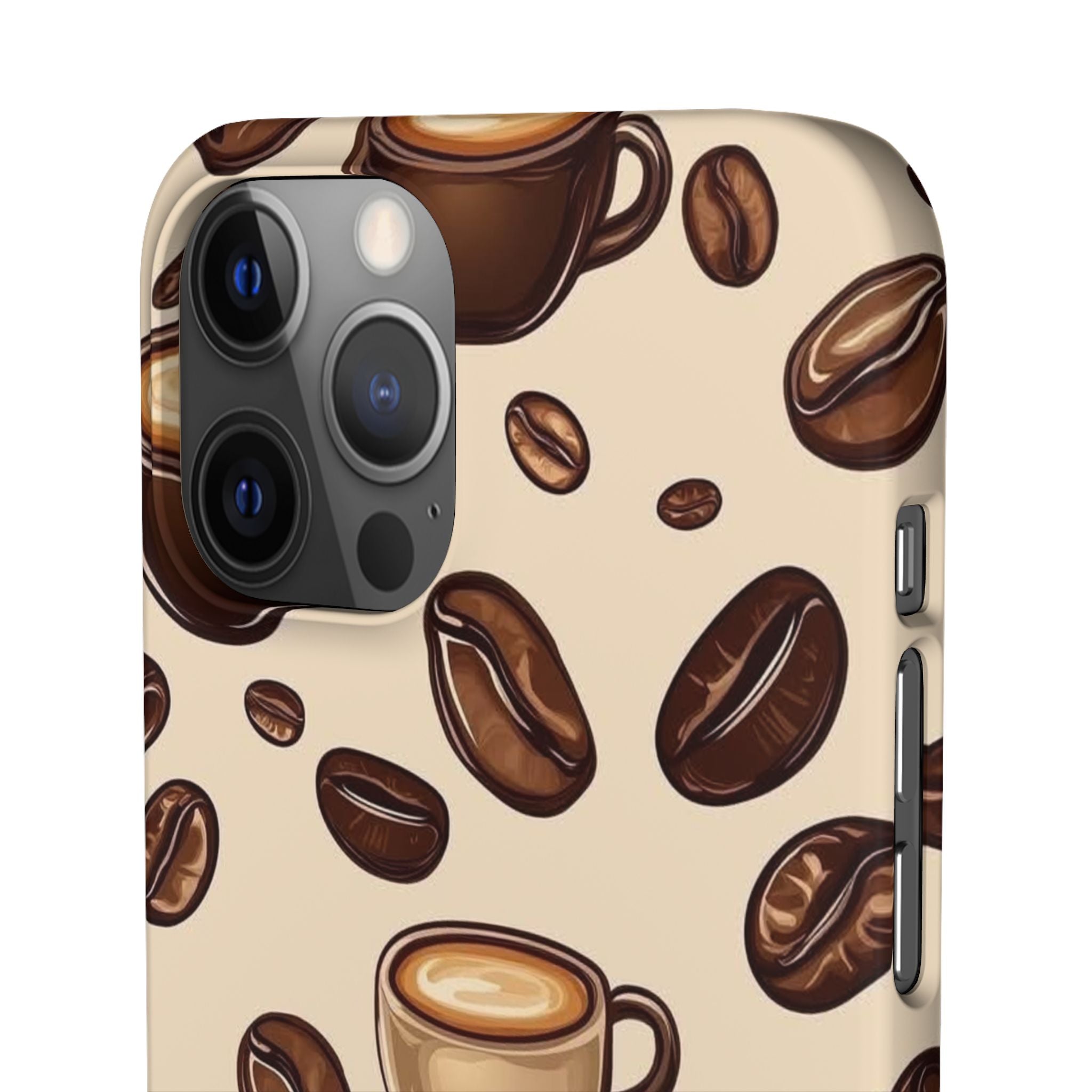 Coffee Lover Snap Cases - Cute Coffee-Themed Phone Cover for Baristas, Gifts for Coffee Enthusiasts, Fall Decor, Unique Phone Accessory