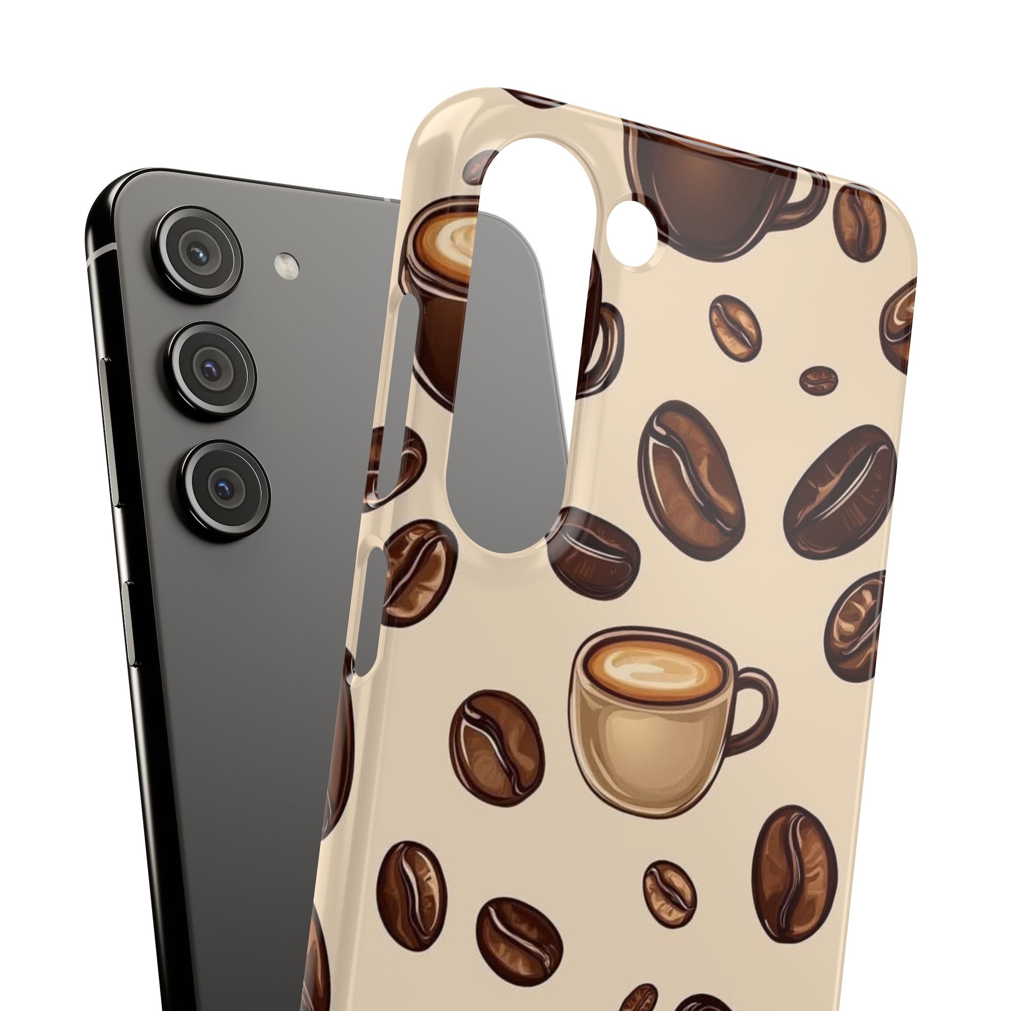 Coffee Lover Snap Cases - Cute Coffee-Themed Phone Cover for Baristas, Gifts for Coffee Enthusiasts, Fall Decor, Unique Phone Accessory