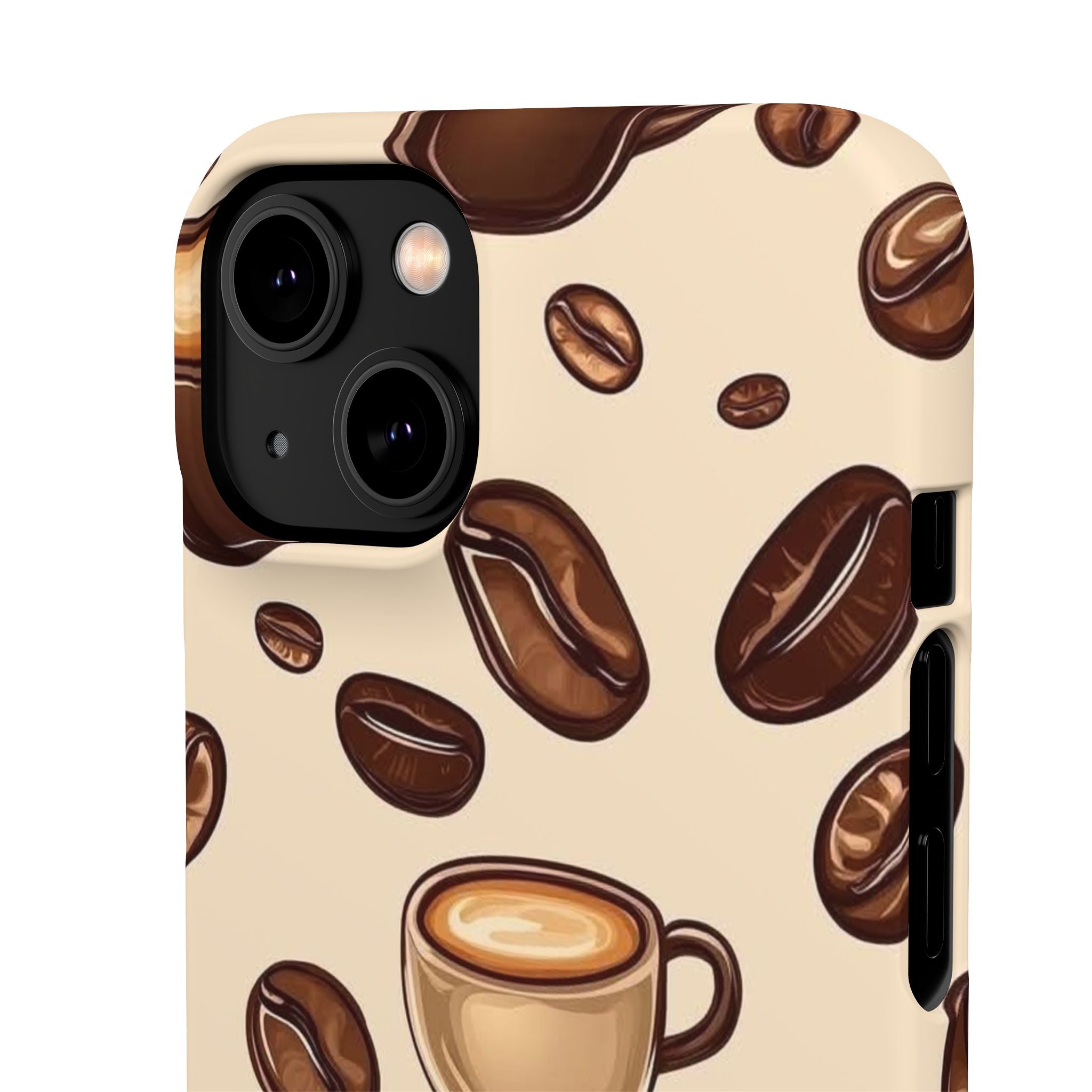 Coffee Lover Snap Cases - Cute Coffee-Themed Phone Cover for Baristas, Gifts for Coffee Enthusiasts, Fall Decor, Unique Phone Accessory