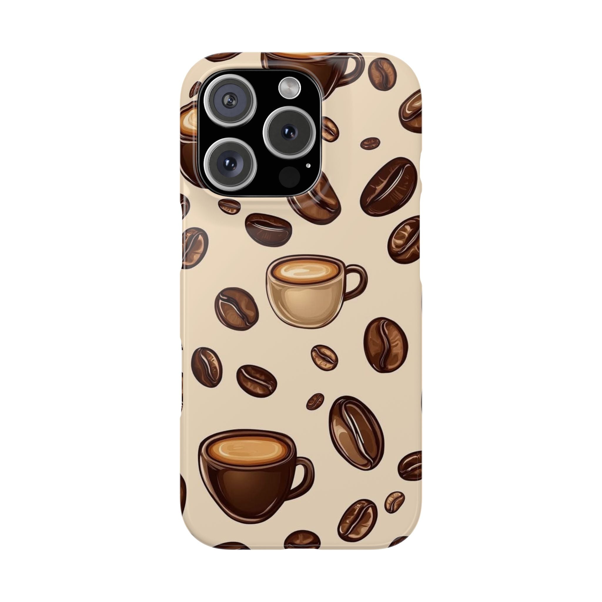 Coffee Lover Snap Cases - Cute Coffee-Themed Phone Cover for Baristas, Gifts for Coffee Enthusiasts, Fall Decor, Unique Phone Accessory
