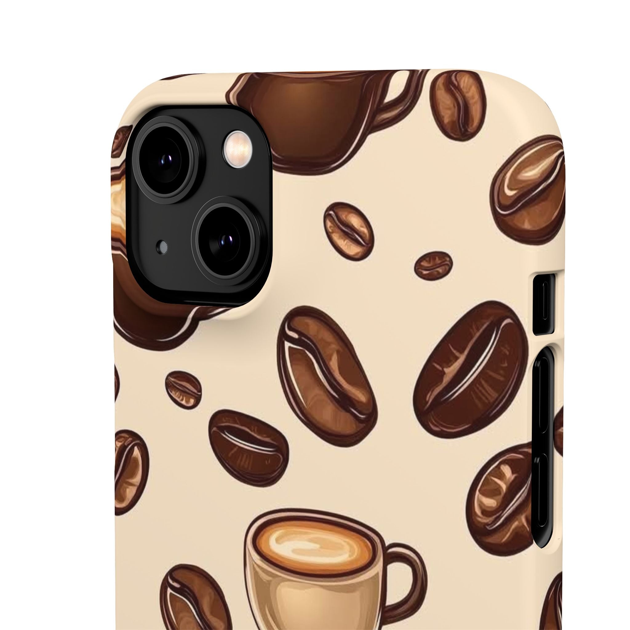 Coffee Lover Snap Cases - Cute Coffee-Themed Phone Cover for Baristas, Gifts for Coffee Enthusiasts, Fall Decor, Unique Phone Accessory
