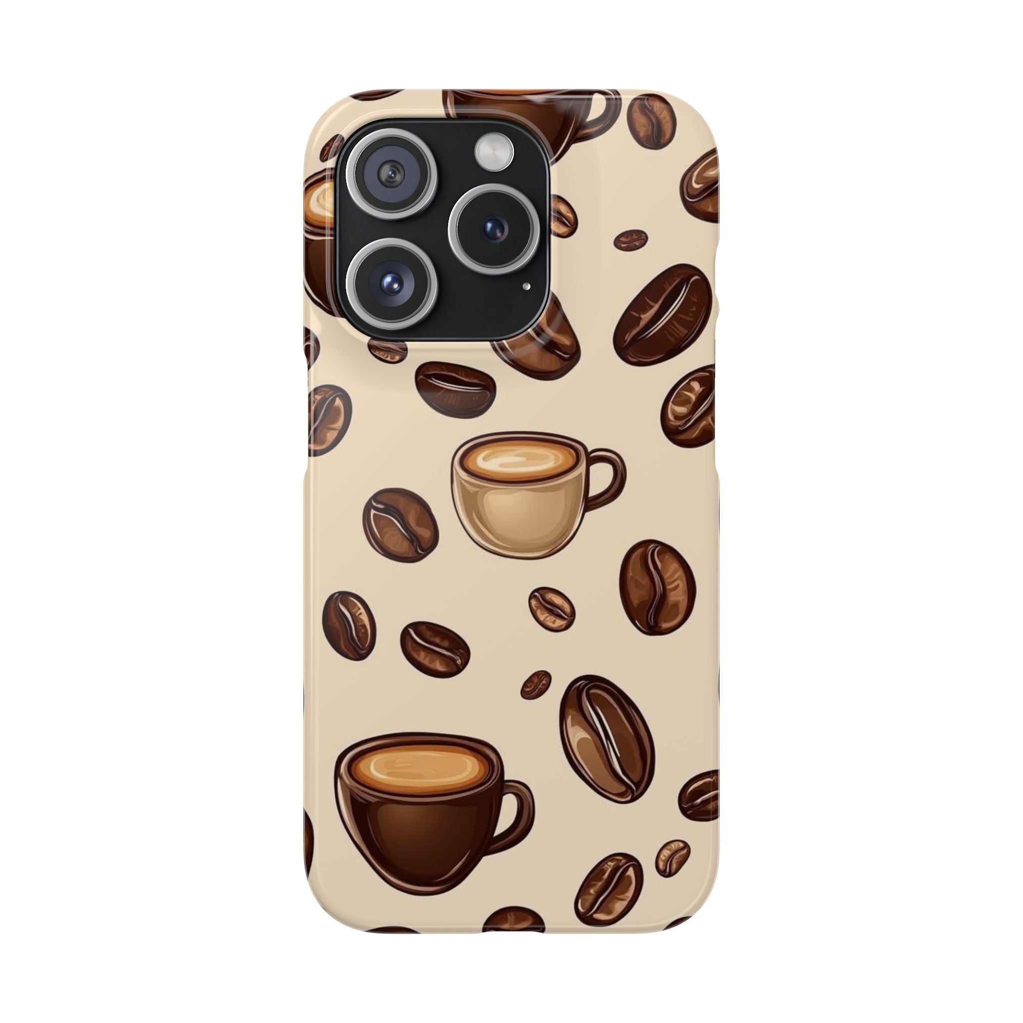 Coffee Lover Snap Cases - Cute Coffee-Themed Phone Cover for Baristas, Gifts for Coffee Enthusiasts, Fall Decor, Unique Phone Accessory