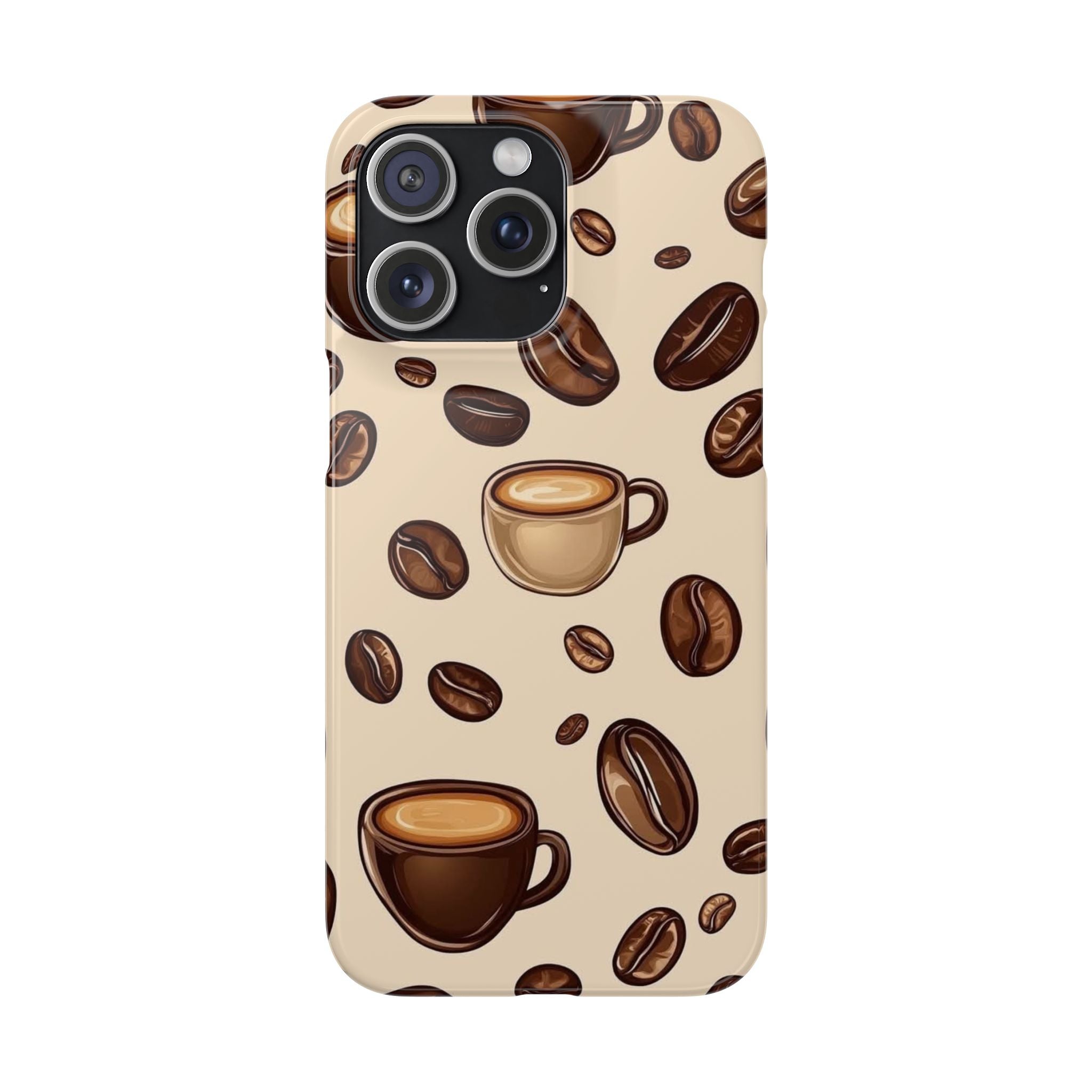 Coffee Lover Snap Cases - Cute Coffee-Themed Phone Cover for Baristas, Gifts for Coffee Enthusiasts, Fall Decor, Unique Phone Accessory
