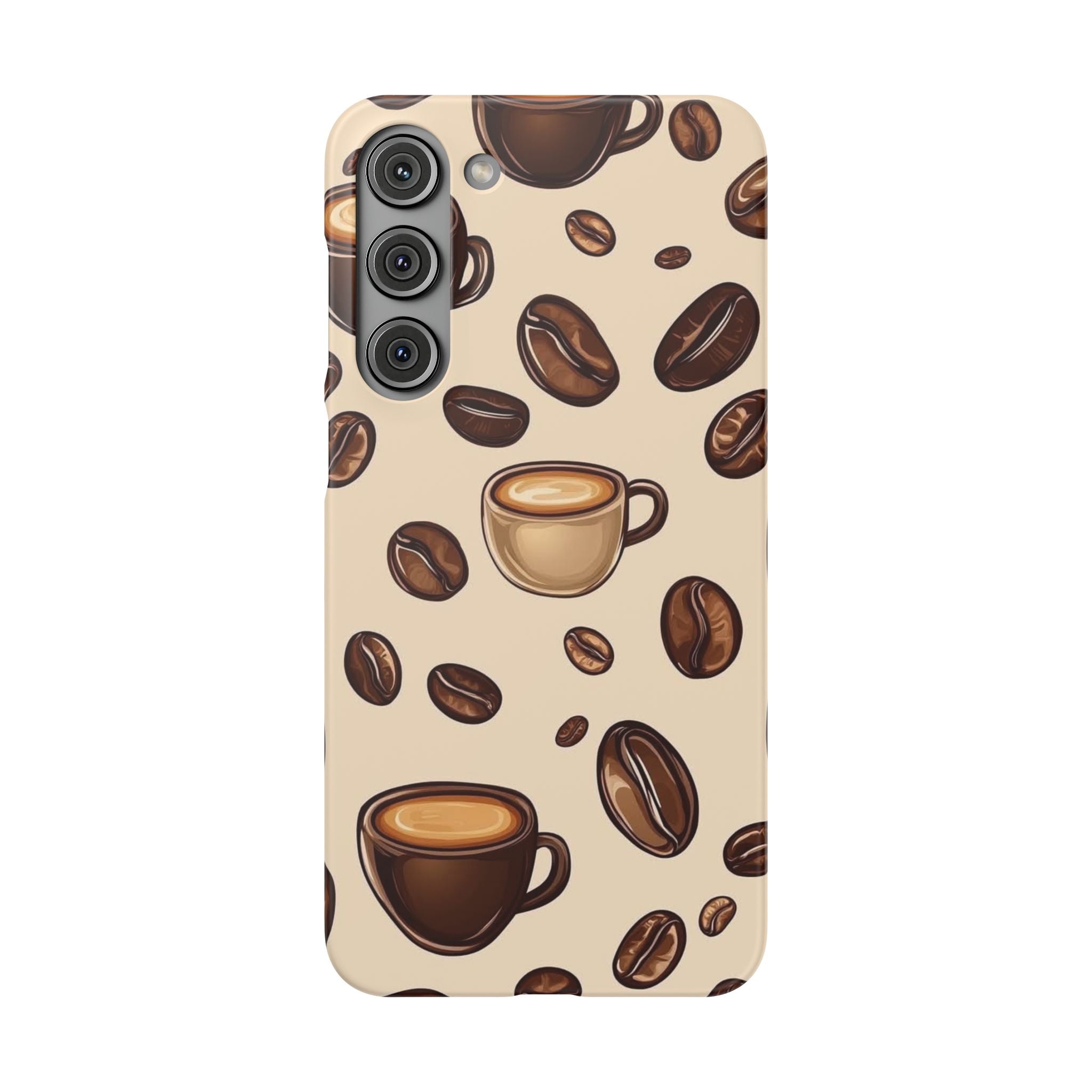 Coffee Lover Snap Cases - Cute Coffee-Themed Phone Cover for Baristas, Gifts for Coffee Enthusiasts, Fall Decor, Unique Phone Accessory