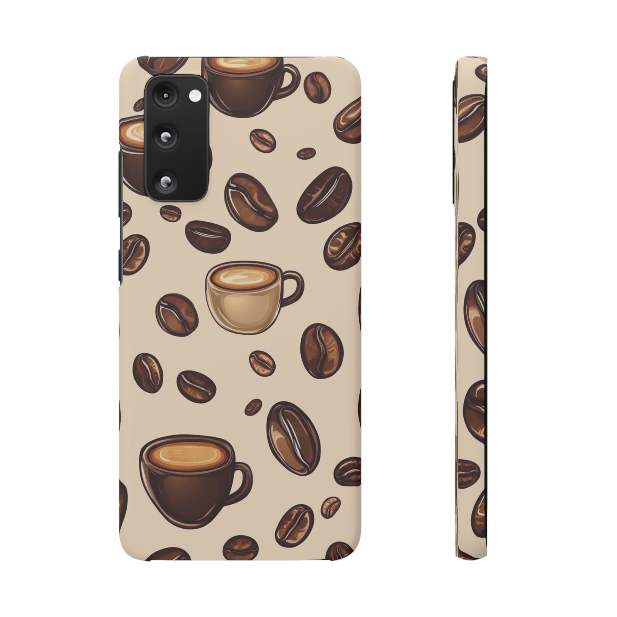 Coffee Lover Snap Cases - Cute Coffee-Themed Phone Cover for Baristas, Gifts for Coffee Enthusiasts, Fall Decor, Unique Phone Accessory
