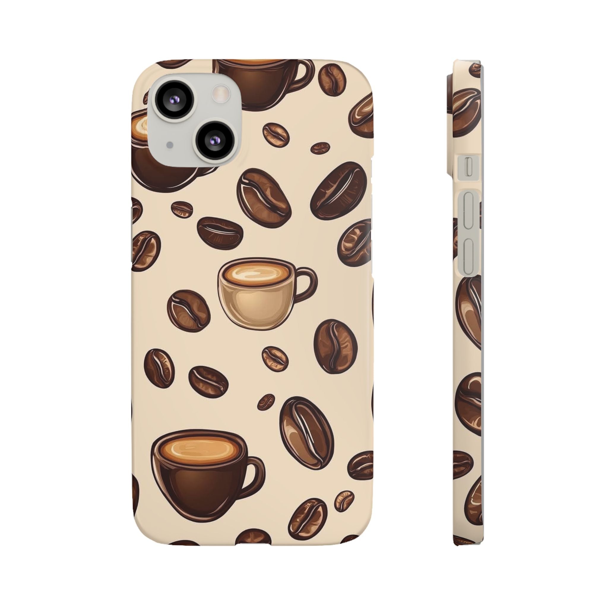 Coffee Lover Snap Cases - Cute Coffee-Themed Phone Cover for Baristas, Gifts for Coffee Enthusiasts, Fall Decor, Unique Phone Accessory