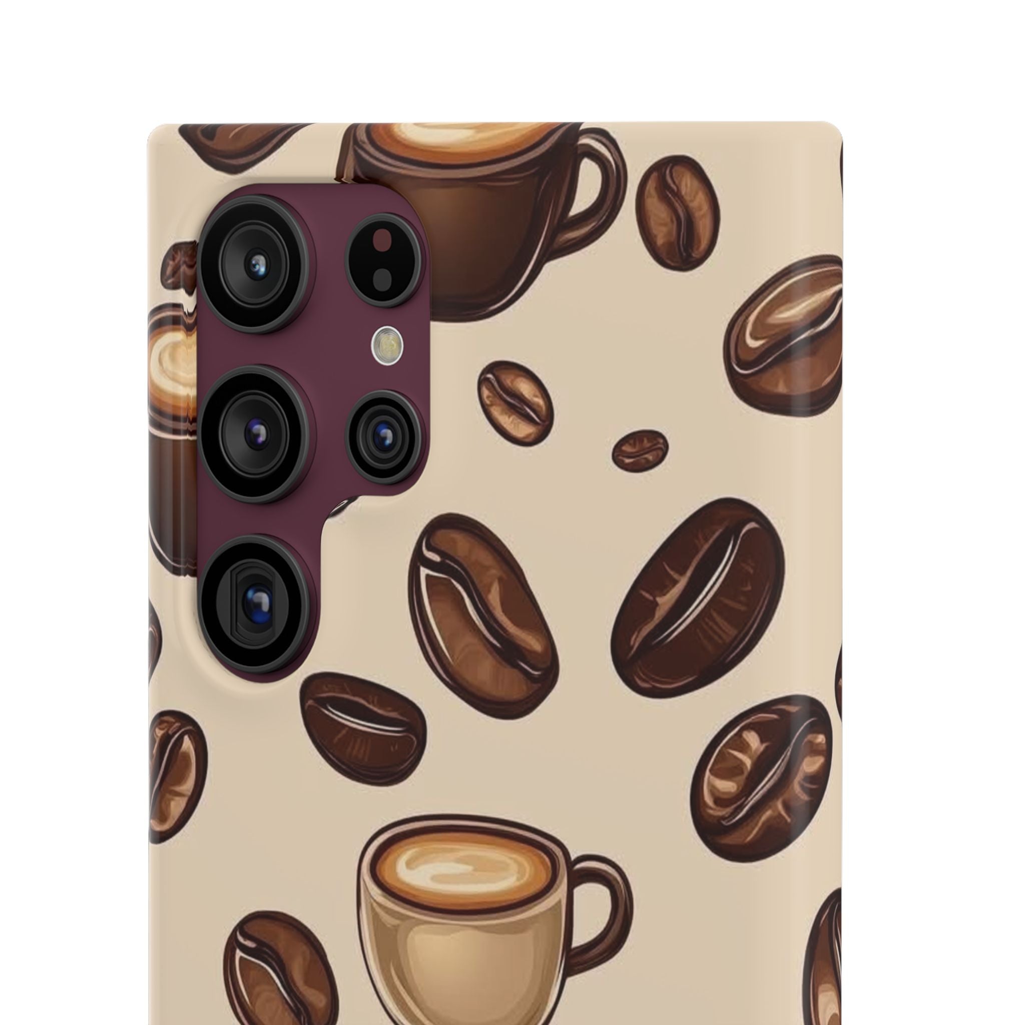 Coffee Lover Snap Cases - Cute Coffee-Themed Phone Cover for Baristas, Gifts for Coffee Enthusiasts, Fall Decor, Unique Phone Accessory