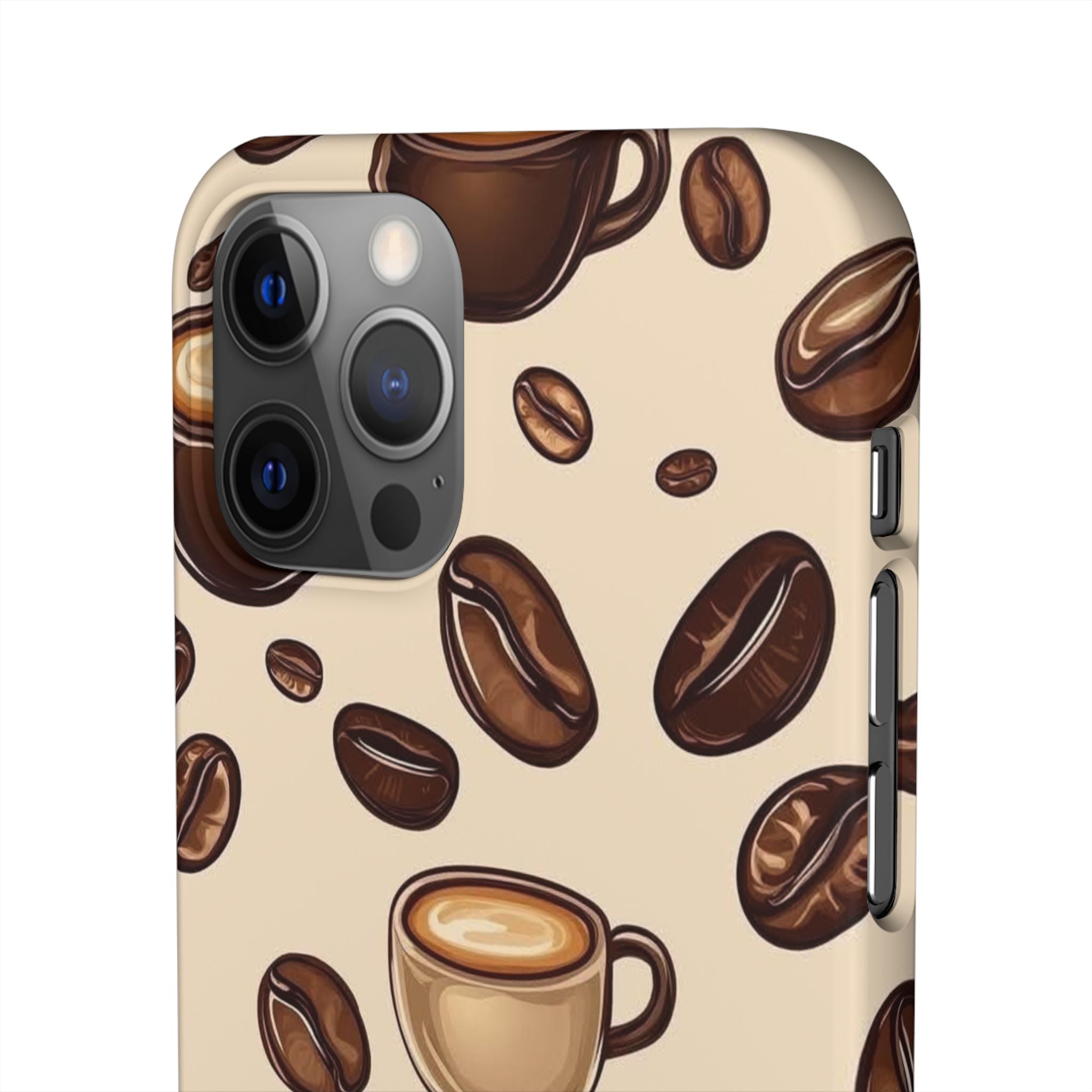 Coffee Lover Snap Cases - Cute Coffee-Themed Phone Cover for Baristas, Gifts for Coffee Enthusiasts, Fall Decor, Unique Phone Accessory