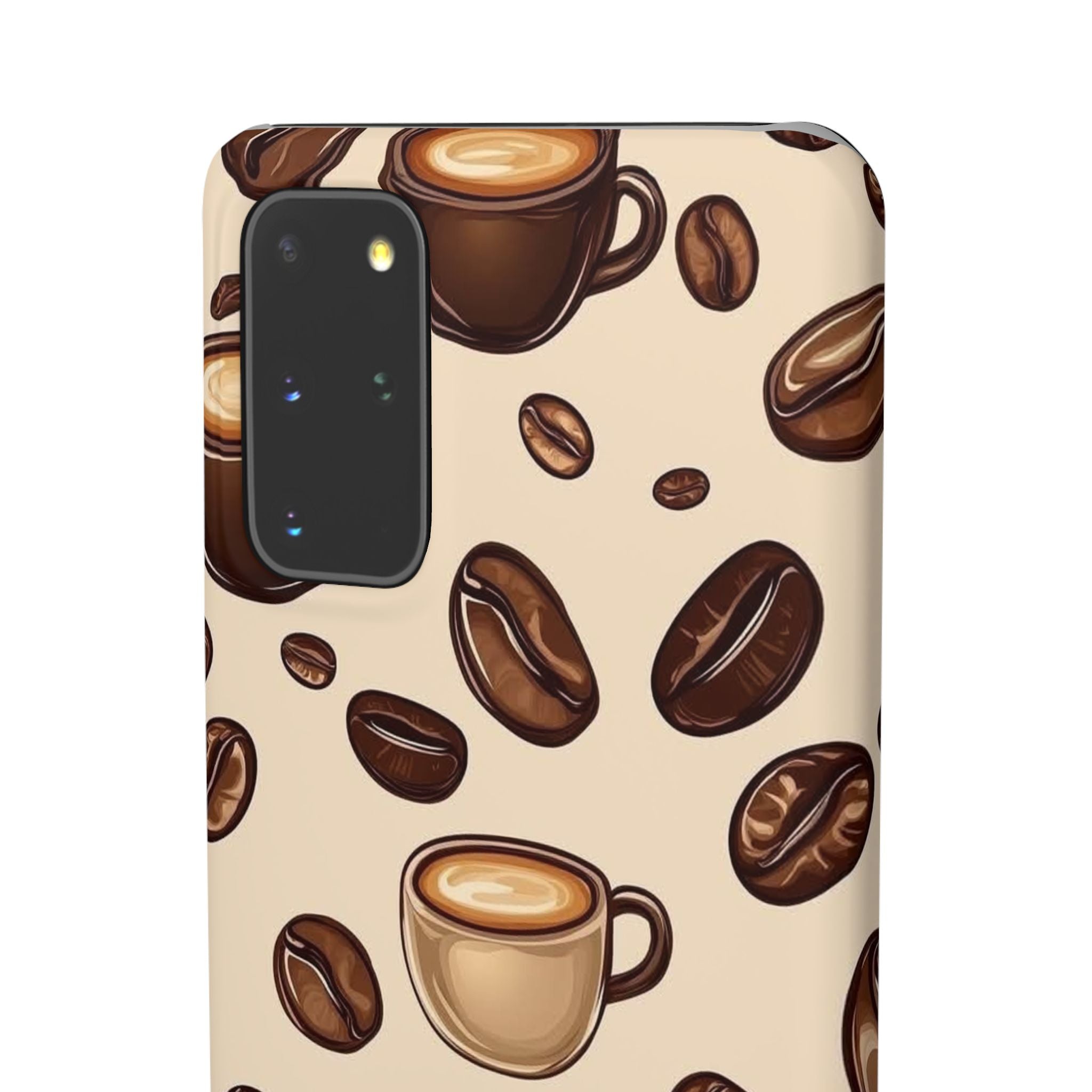 Coffee Lover Snap Cases - Cute Coffee-Themed Phone Cover for Baristas, Gifts for Coffee Enthusiasts, Fall Decor, Unique Phone Accessory