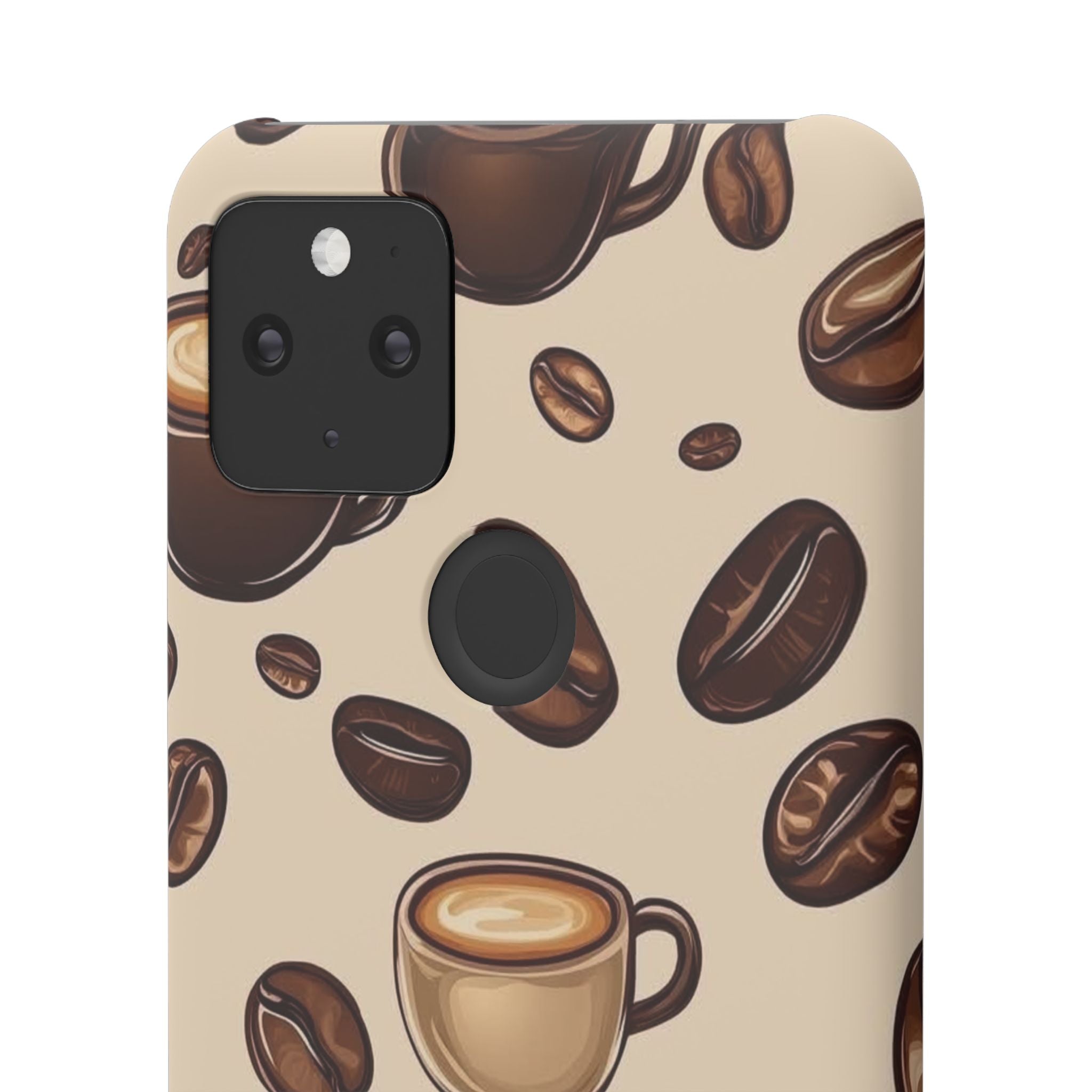 Coffee Lover Snap Cases - Cute Coffee-Themed Phone Cover for Baristas, Gifts for Coffee Enthusiasts, Fall Decor, Unique Phone Accessory