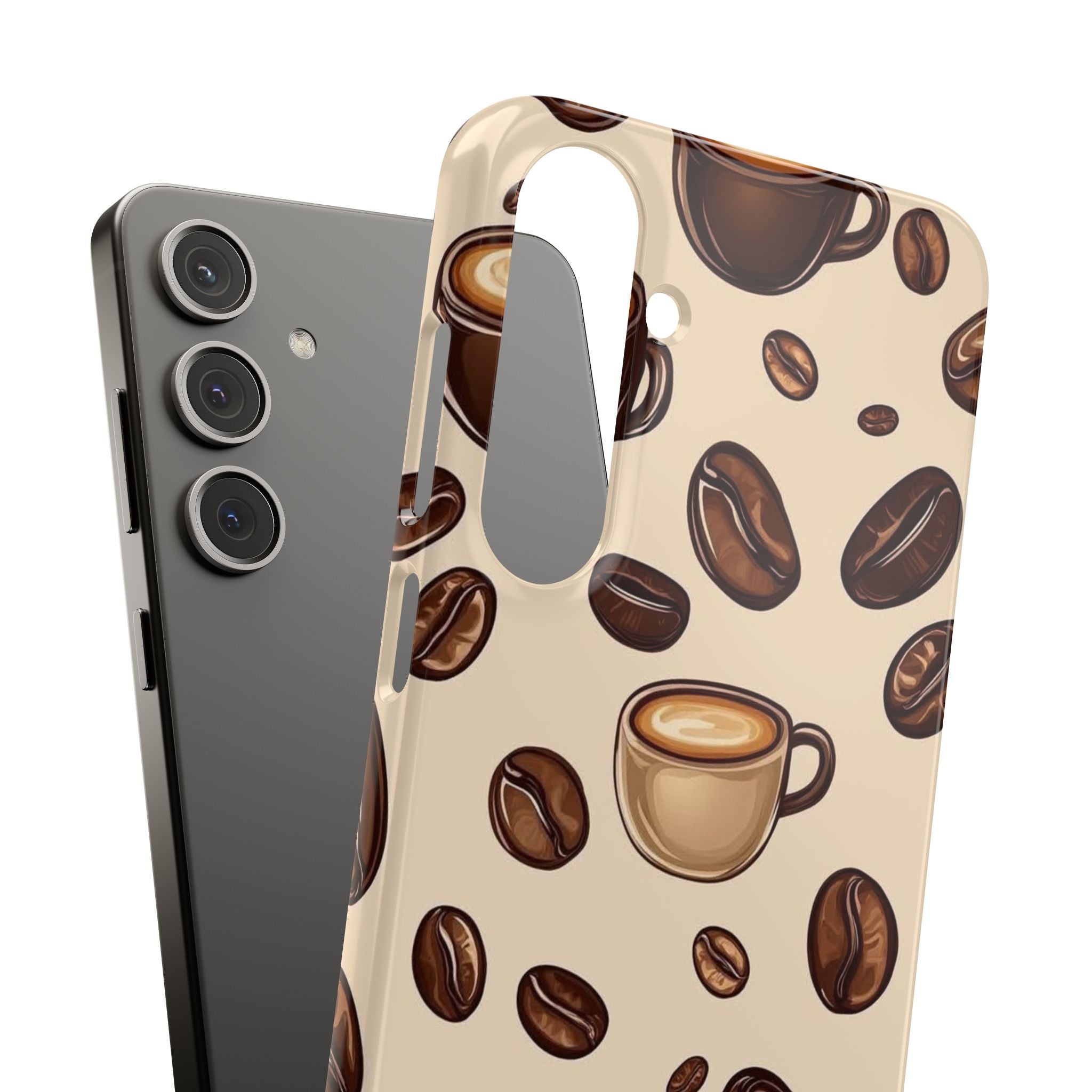 Coffee Lover Snap Cases - Cute Coffee-Themed Phone Cover for Baristas, Gifts for Coffee Enthusiasts, Fall Decor, Unique Phone Accessory