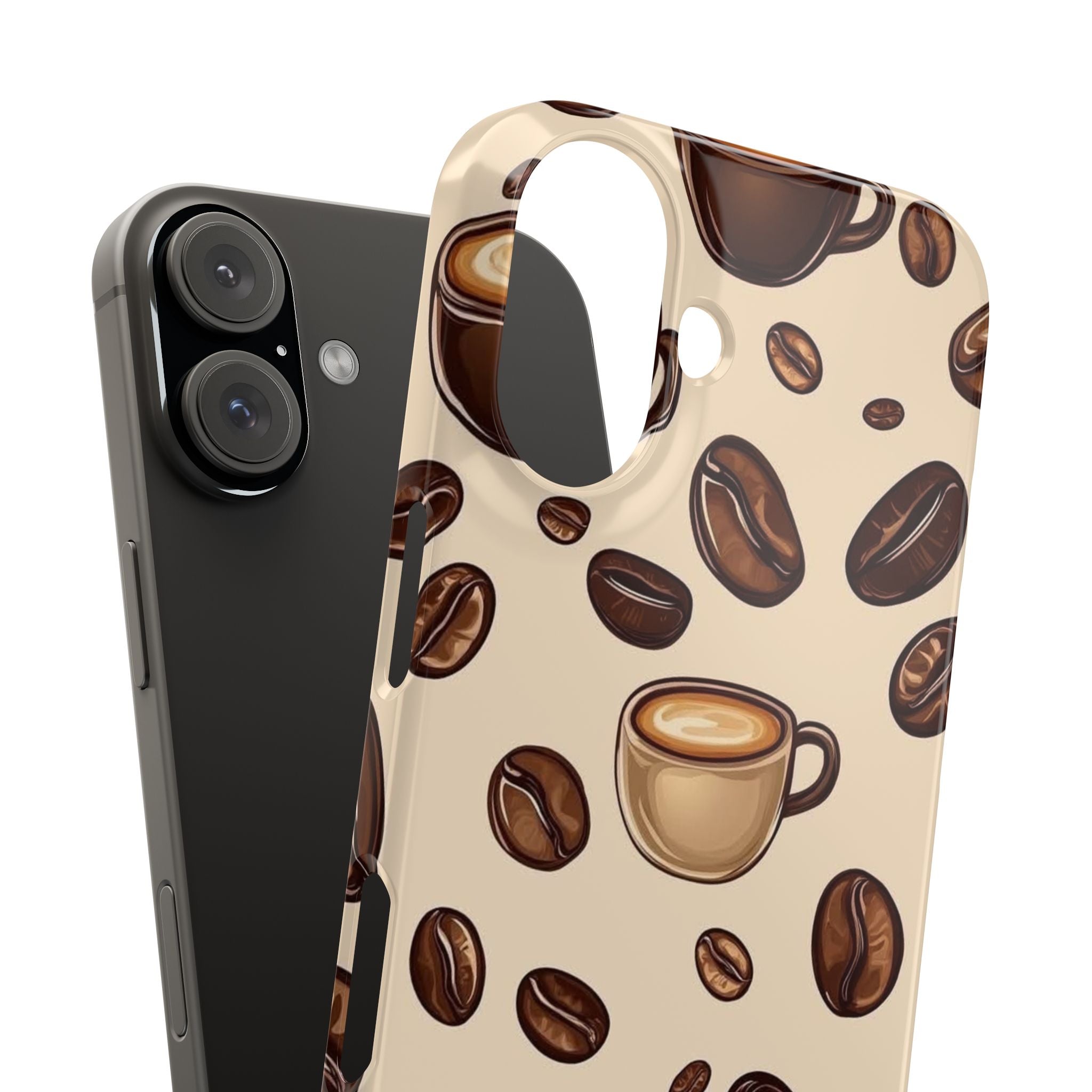Coffee Lover Snap Cases - Cute Coffee-Themed Phone Cover for Baristas, Gifts for Coffee Enthusiasts, Fall Decor, Unique Phone Accessory