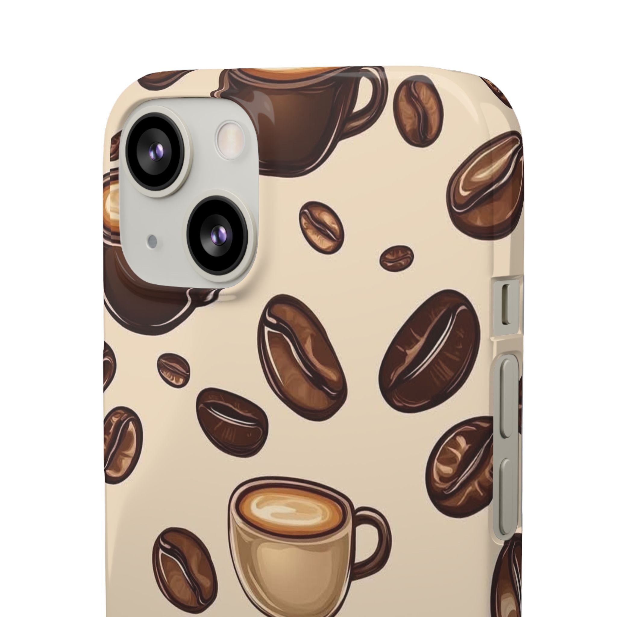Coffee Lover Snap Cases - Cute Coffee-Themed Phone Cover for Baristas, Gifts for Coffee Enthusiasts, Fall Decor, Unique Phone Accessory