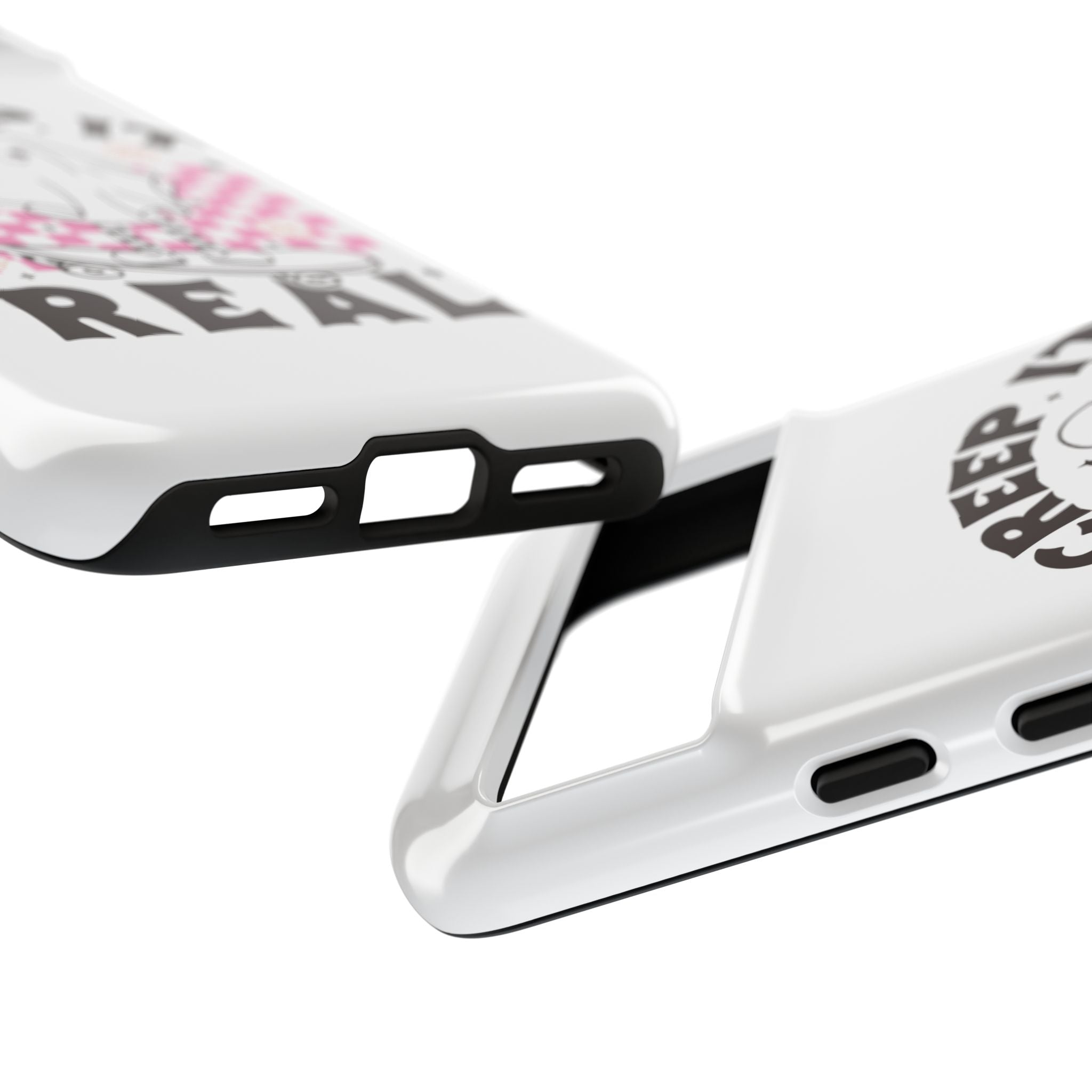 Cute Ghost Phone Case - Creep It Real, Halloween Accessories, Skateboard Theme, Kawaii Gift, Fun Phone Cover