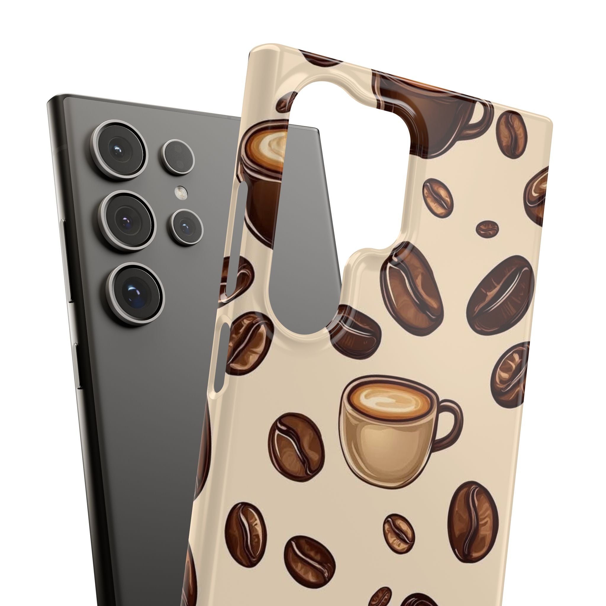 Coffee Lover Snap Cases - Cute Coffee-Themed Phone Cover for Baristas, Gifts for Coffee Enthusiasts, Fall Decor, Unique Phone Accessory
