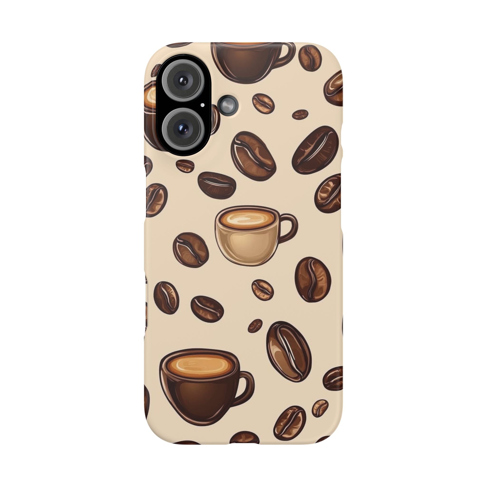 Coffee Lover Snap Cases - Cute Coffee-Themed Phone Cover for Baristas, Gifts for Coffee Enthusiasts, Fall Decor, Unique Phone Accessory